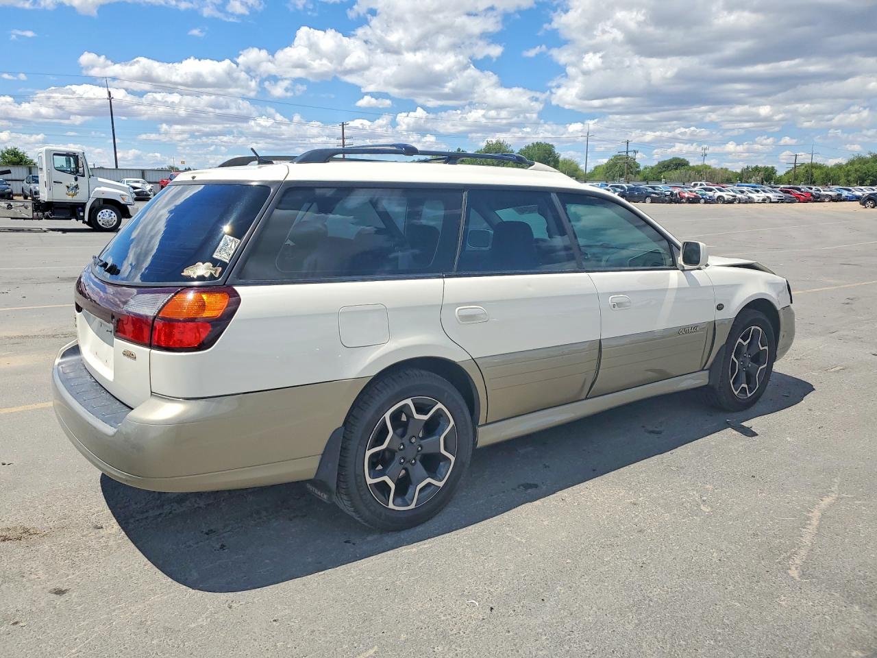 2003 Subaru Legacy Outback H6 3.0 Ll Bean White vin: 4S3BH806X37608947