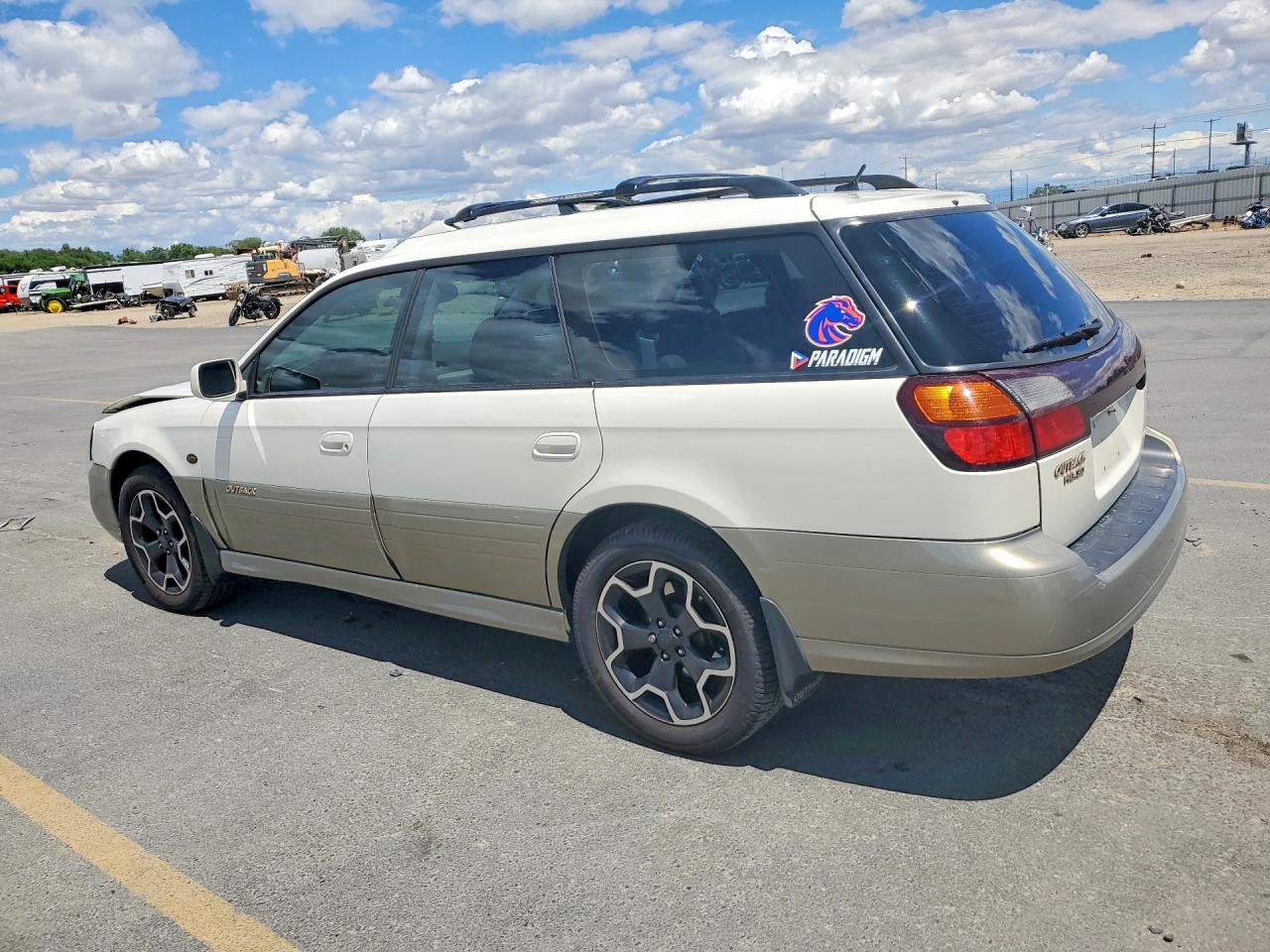 2003 Subaru Legacy Outback H6 3.0 Ll Bean White vin: 4S3BH806X37608947