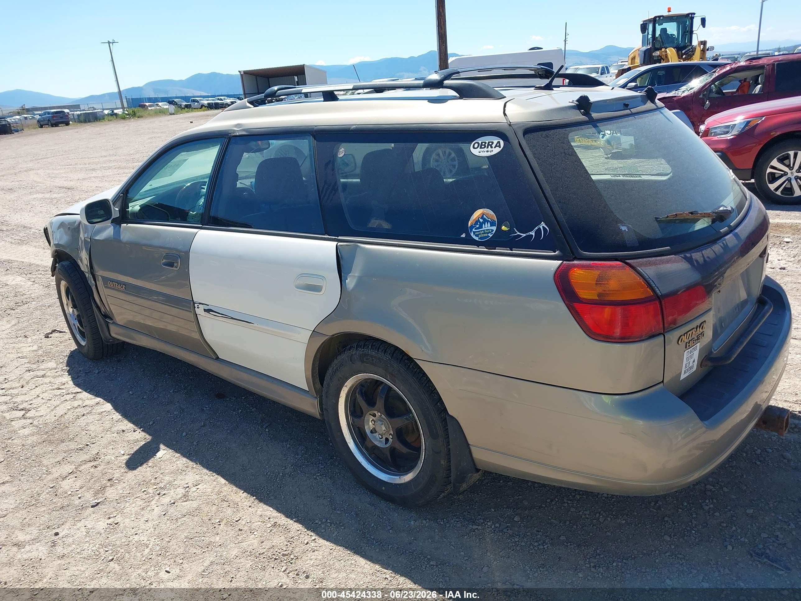 2003 Subaru Outback H6-3.0 L.l. Bean Edition Золотой vin: 4S3BH806X37634786