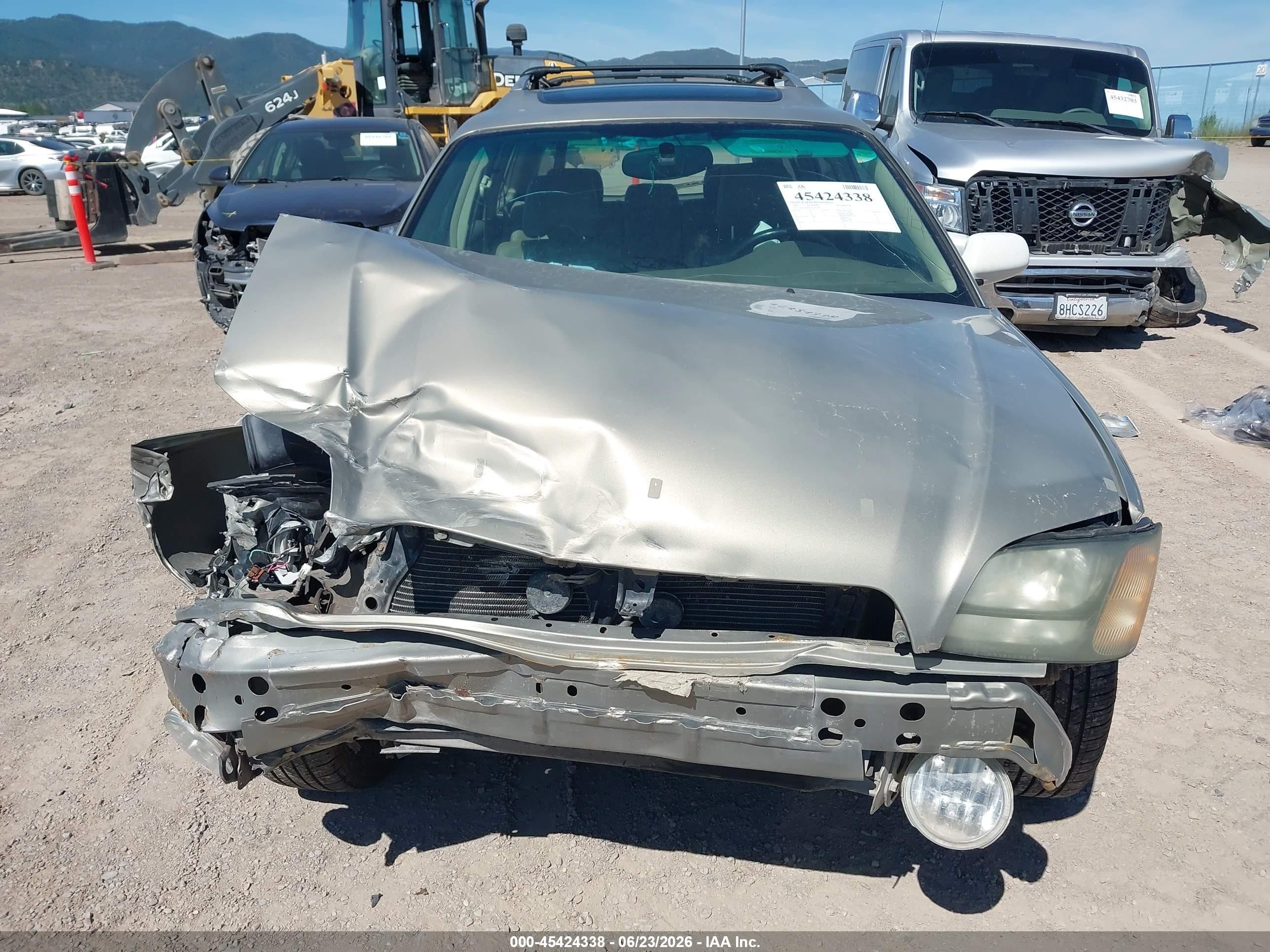 2003 Subaru Outback H6-3.0 L.l. Bean Edition Золотой vin: 4S3BH806X37634786
