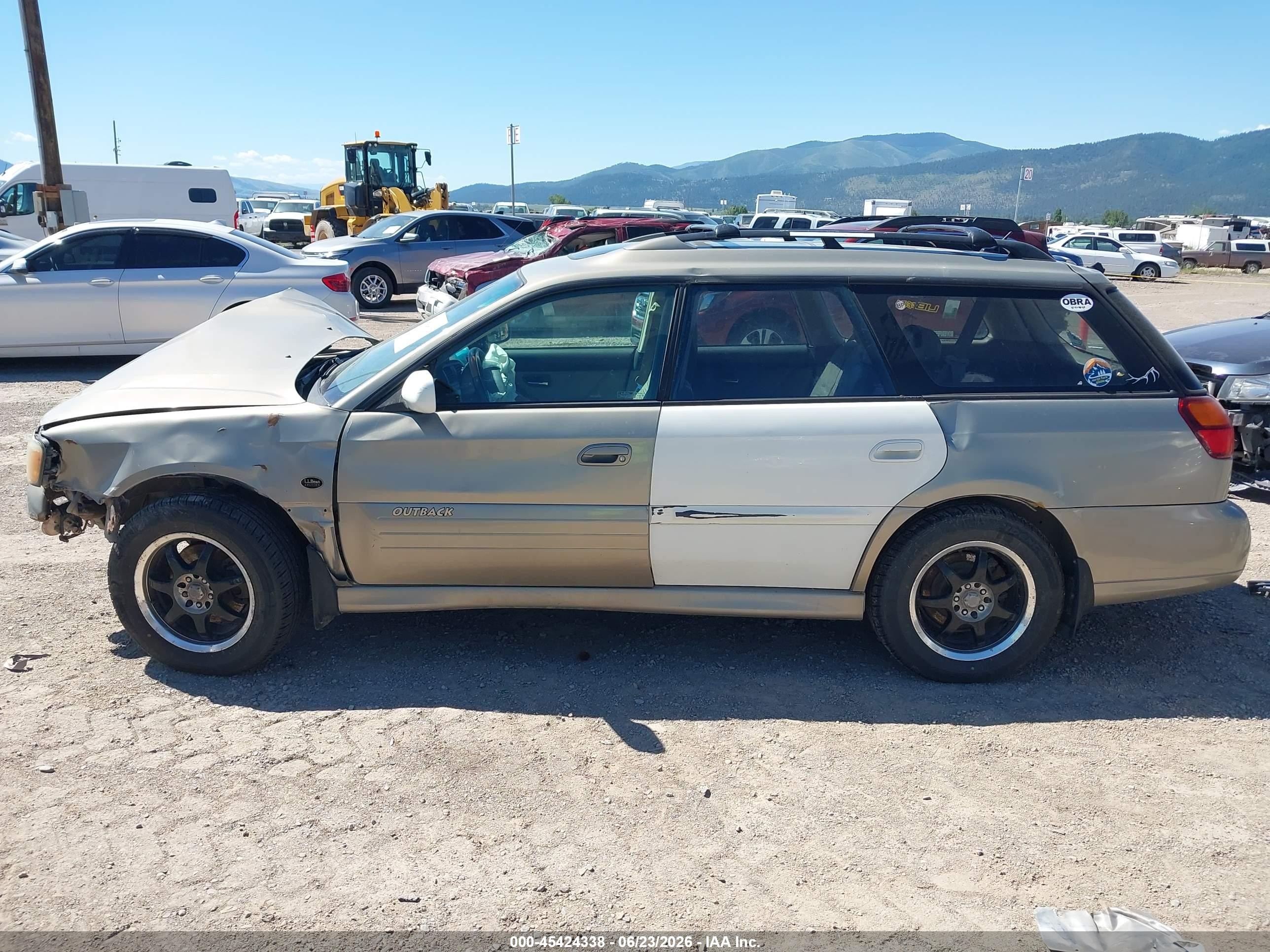 2003 Subaru Outback H6-3.0 L.l. Bean Edition Золотой vin: 4S3BH806X37634786