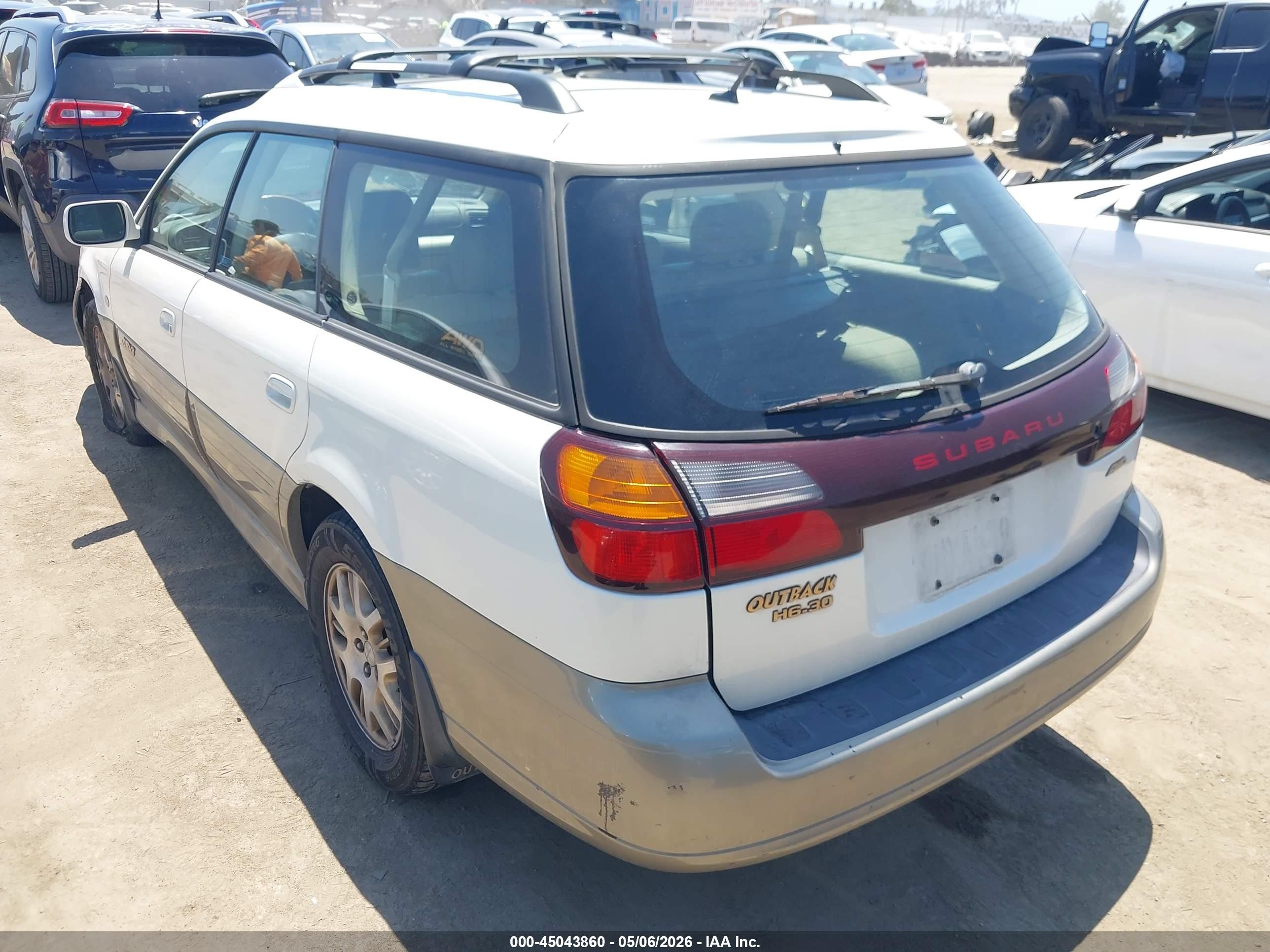 2003 Subaru Outback H6-3.0 L.l. Bean Edition Кремовый vin: 4S3BH806X37635856