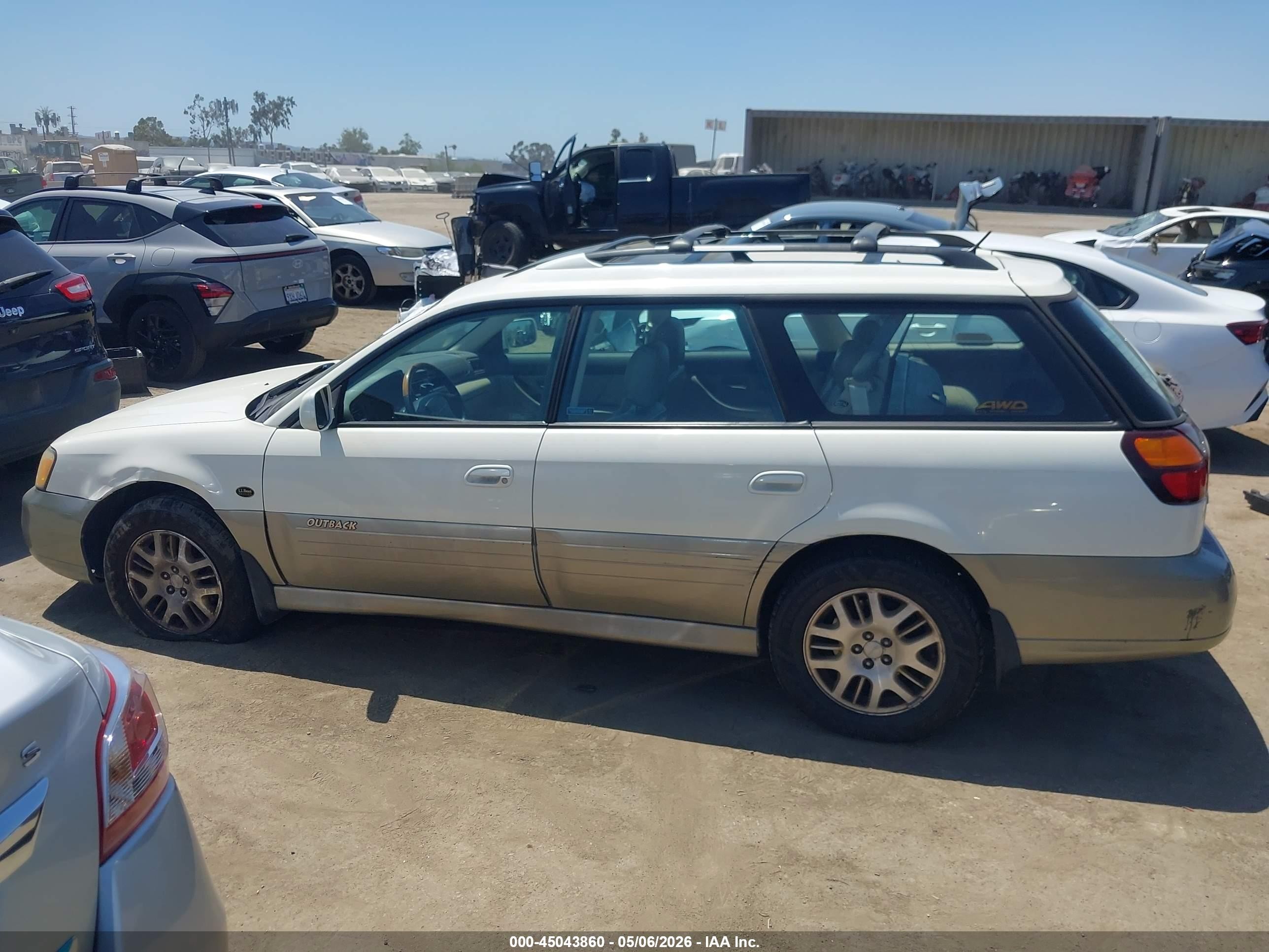 2003 Subaru Outback H6-3.0 L.l. Bean Edition Кремовый vin: 4S3BH806X37635856
