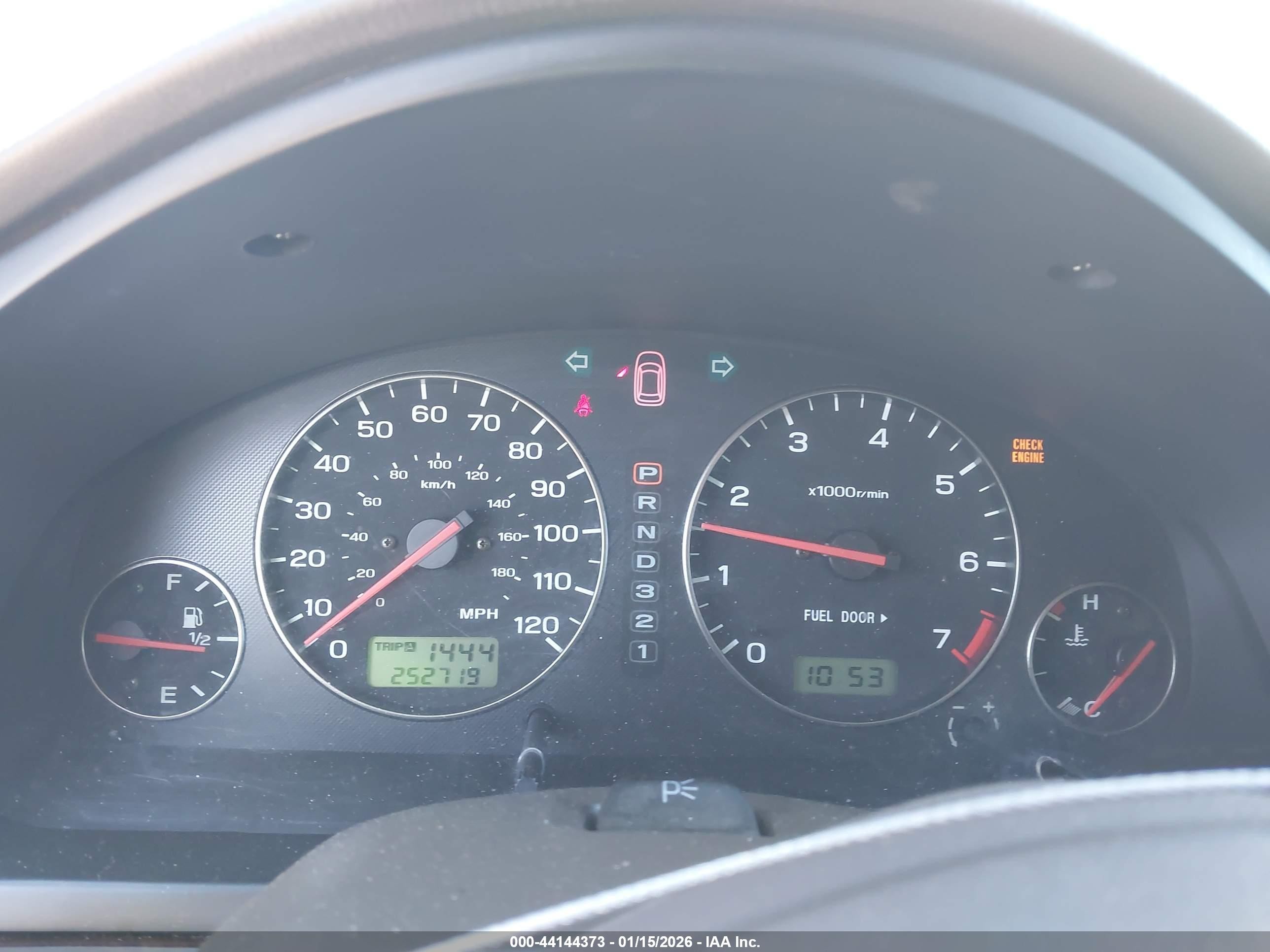 2004 Subaru Legacy Outback H6 3.0 Ll Bean Серебряный vin: 4S3BH806X47616368
