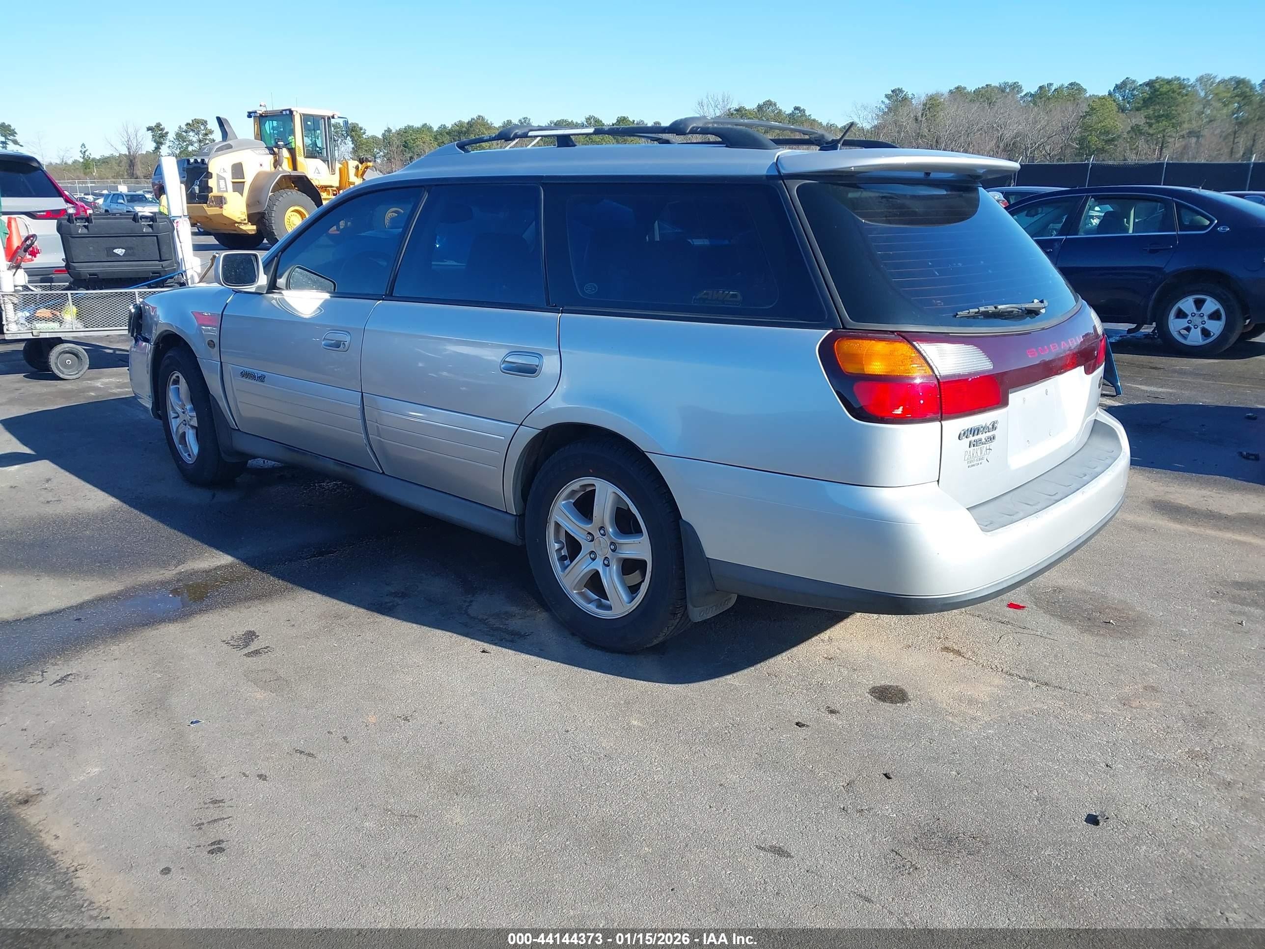 2004 Subaru Legacy Outback H6 3.0 Ll Bean Серебряный vin: 4S3BH806X47616368