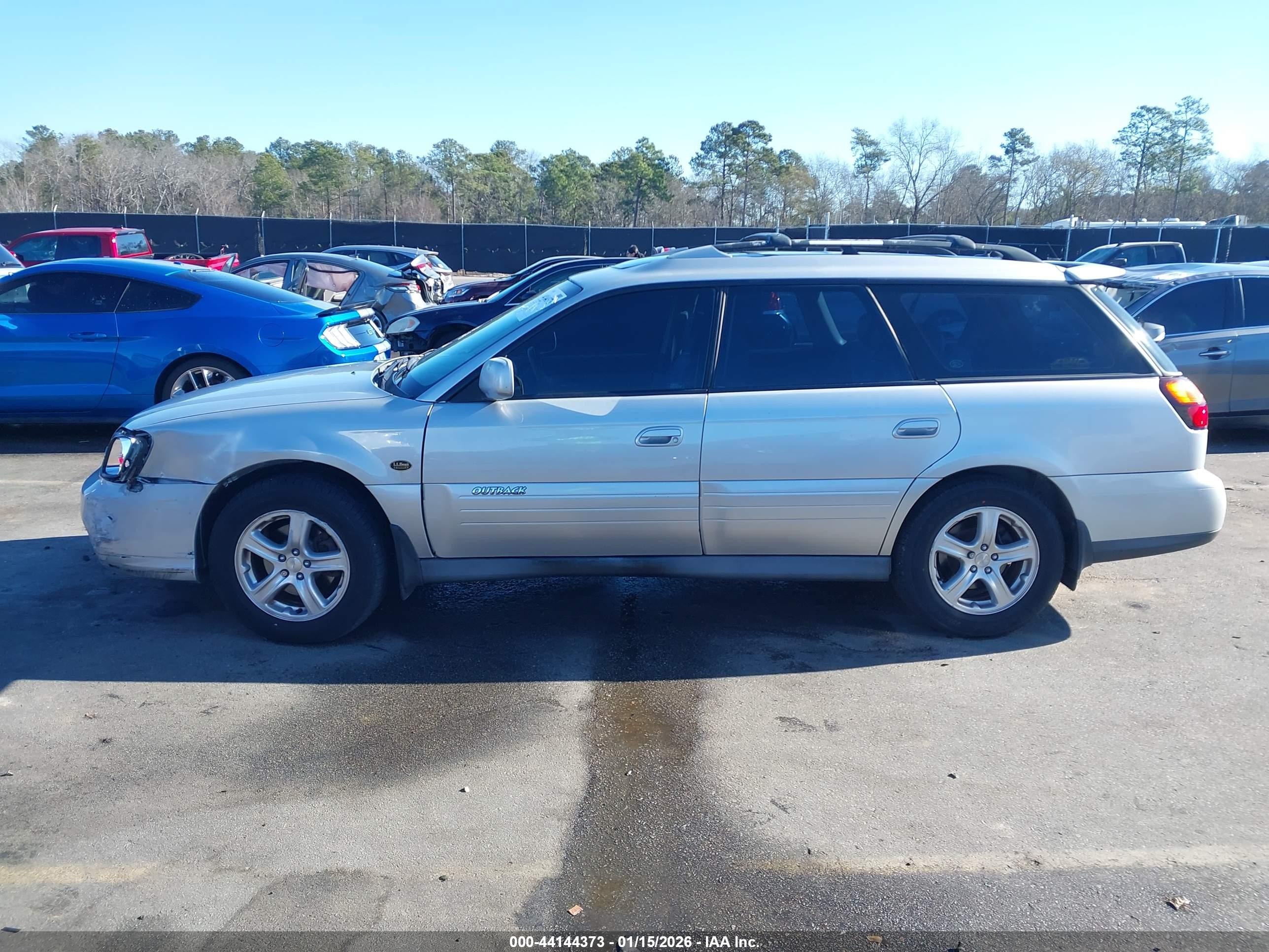 2004 Subaru Legacy Outback H6 3.0 Ll Bean Серебряный vin: 4S3BH806X47616368