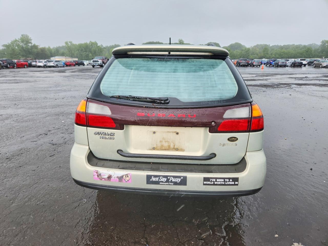 2004 Subaru Legacy Outback H6 3.0 Ll Bean Gold vin: 4S3BH806X47625331