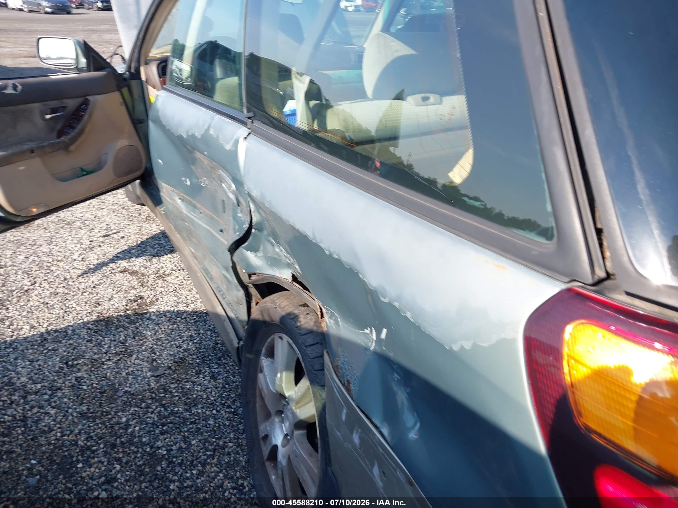2004 Subaru Outback H6-3.0 W/35th Anniversary Edition Blue vin: 4S3BH815347615729