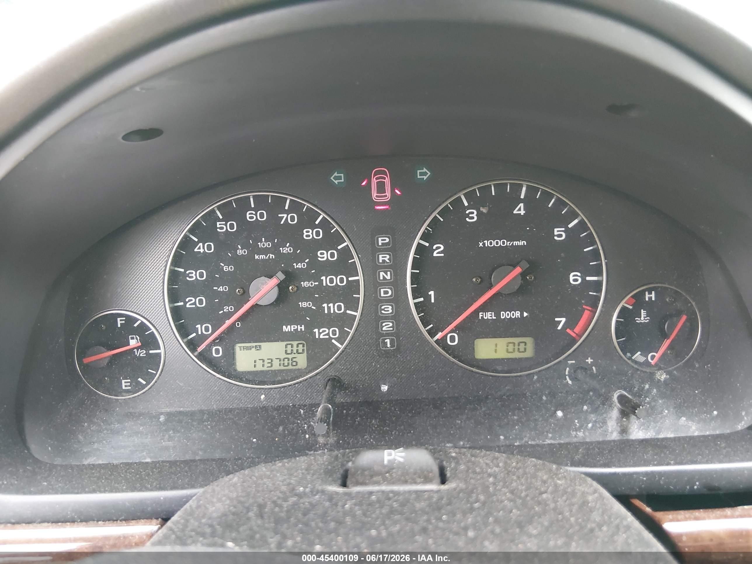 2004 Subaru Outback H6-3.0 W/35th Anniversary Edition Blue vin: 4S3BH815347633633