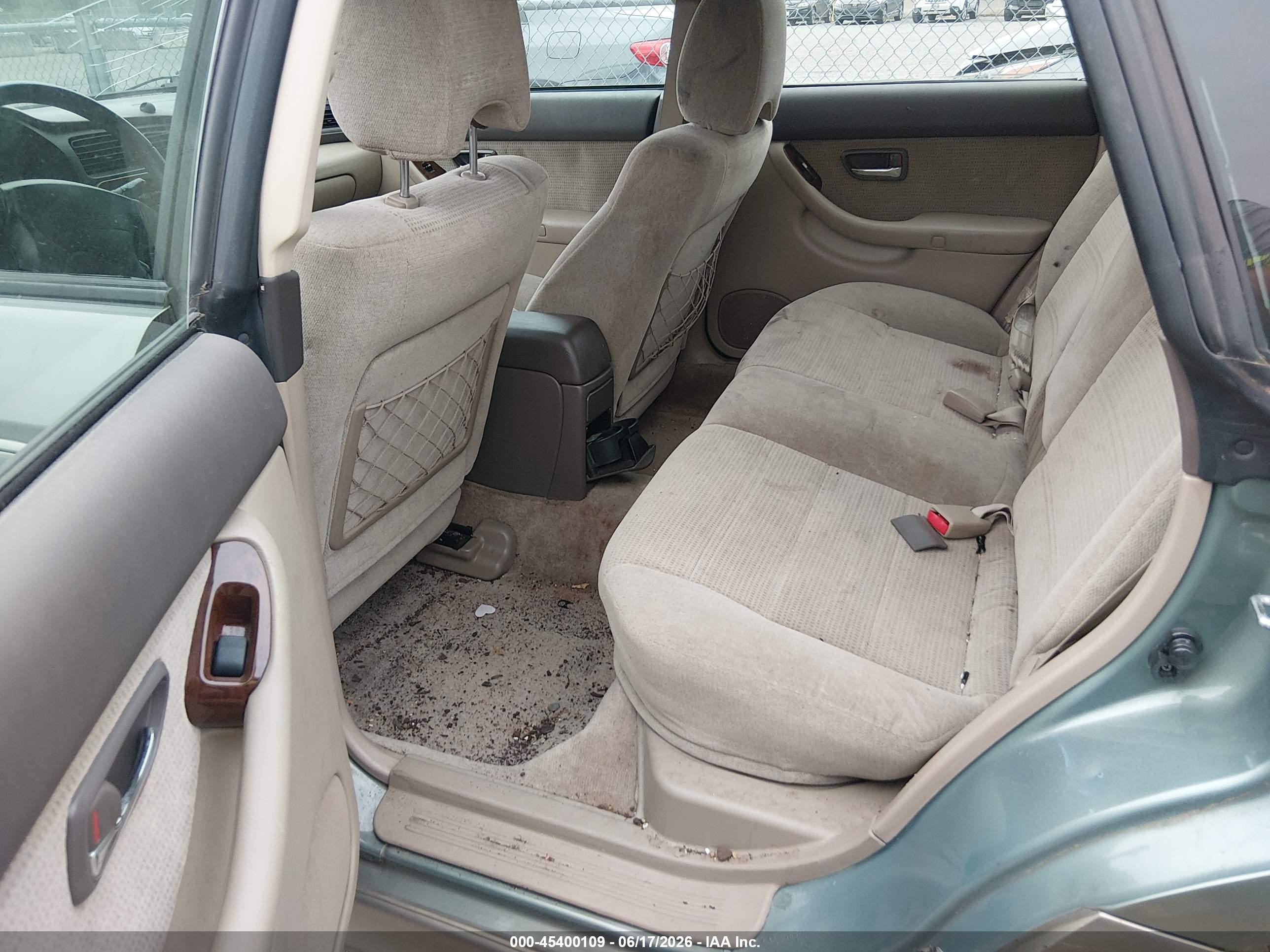 2004 Subaru Outback H6-3.0 W/35th Anniversary Edition Blue vin: 4S3BH815347633633