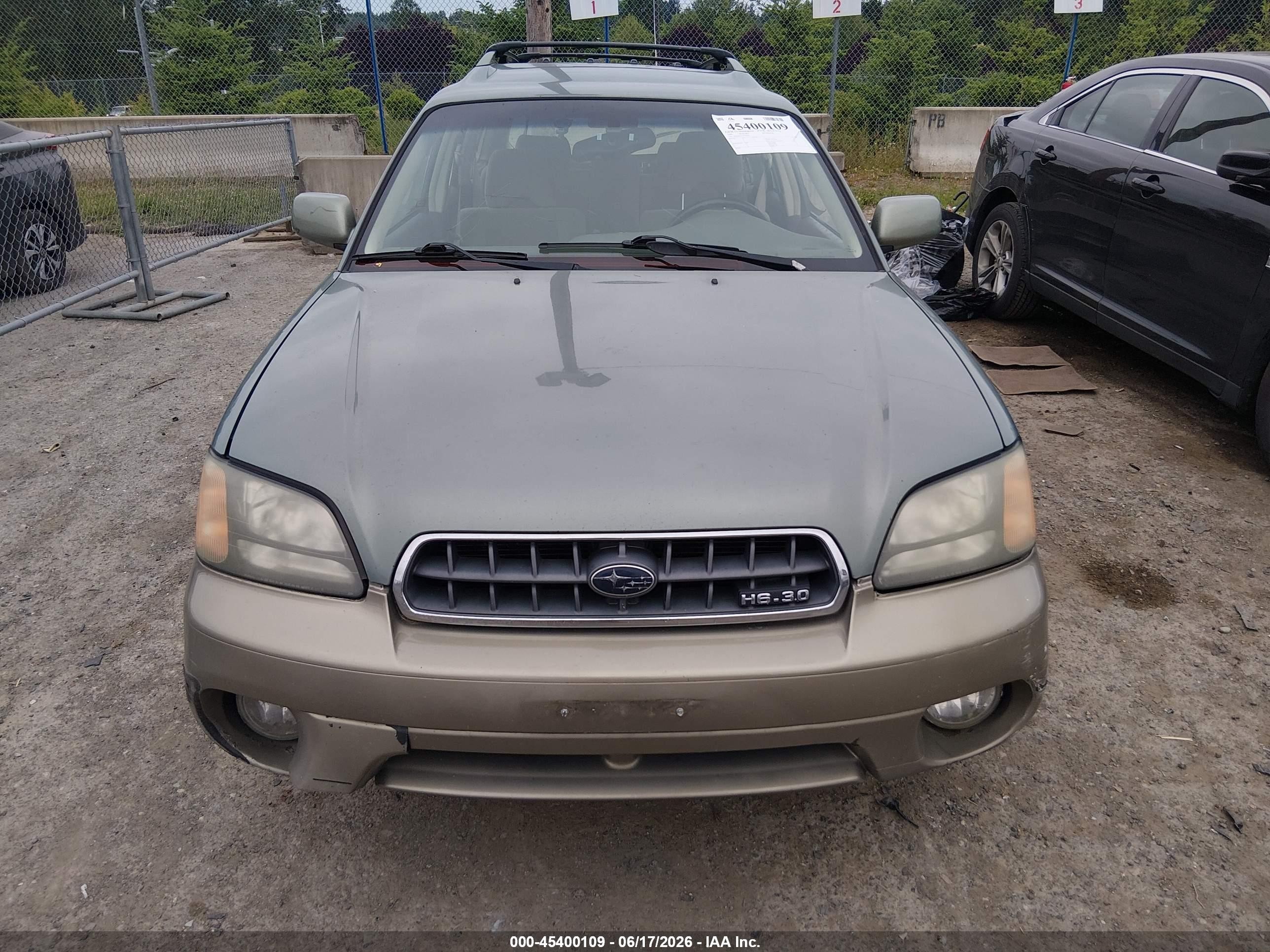 2004 Subaru Outback H6-3.0 W/35th Anniversary Edition Blue vin: 4S3BH815347633633