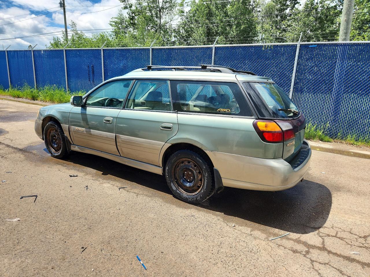 2003 Subaru Legacy Outback H6 3.0 Special Green vin: 4S3BH895437650668