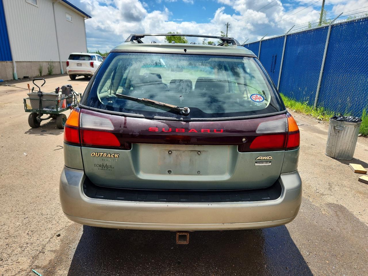 2003 Subaru Legacy Outback H6 3.0 Special Green vin: 4S3BH895437650668