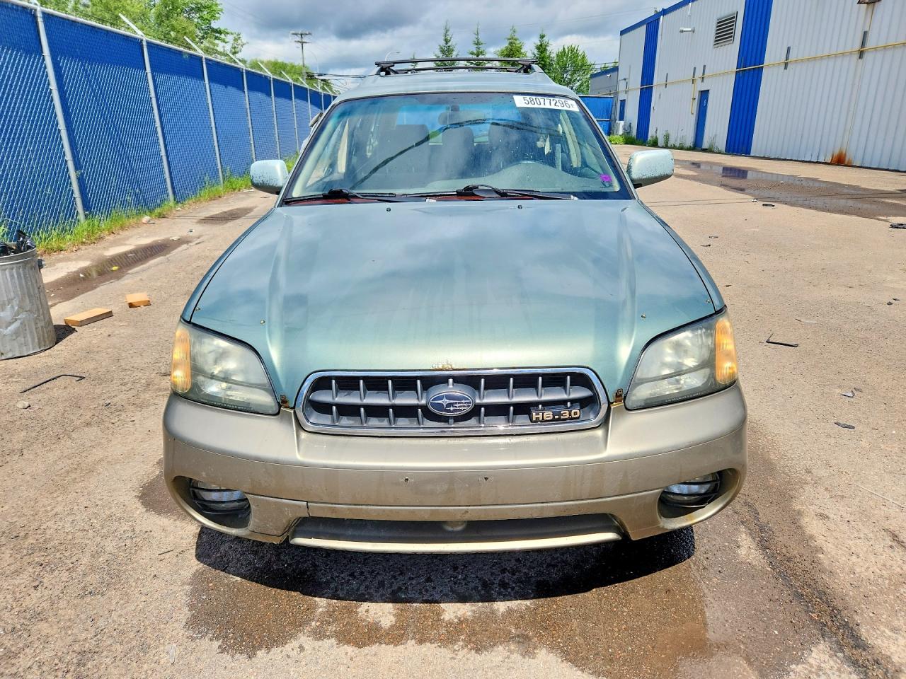 2003 Subaru Legacy Outback H6 3.0 Special Green vin: 4S3BH895437650668