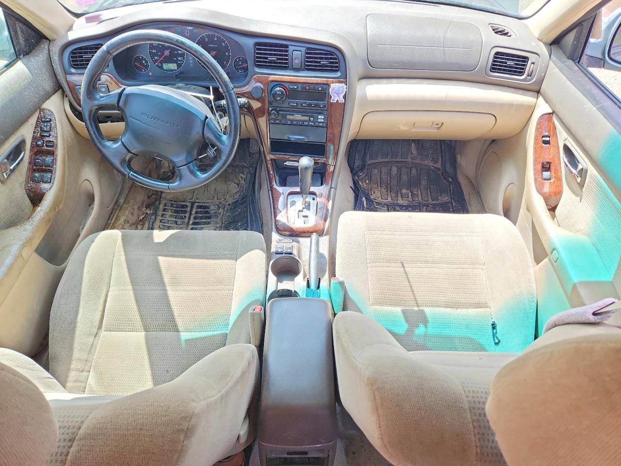 2003 Subaru Legacy Outback H6 3.0 Special Green vin: 4S3BH895437650668