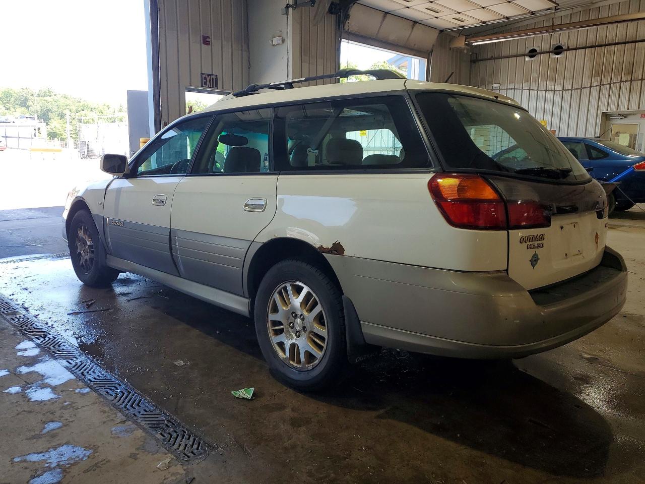 2003 Subaru Legacy Outback H6 3.0 Vdc White vin: 4S3BH896137650457