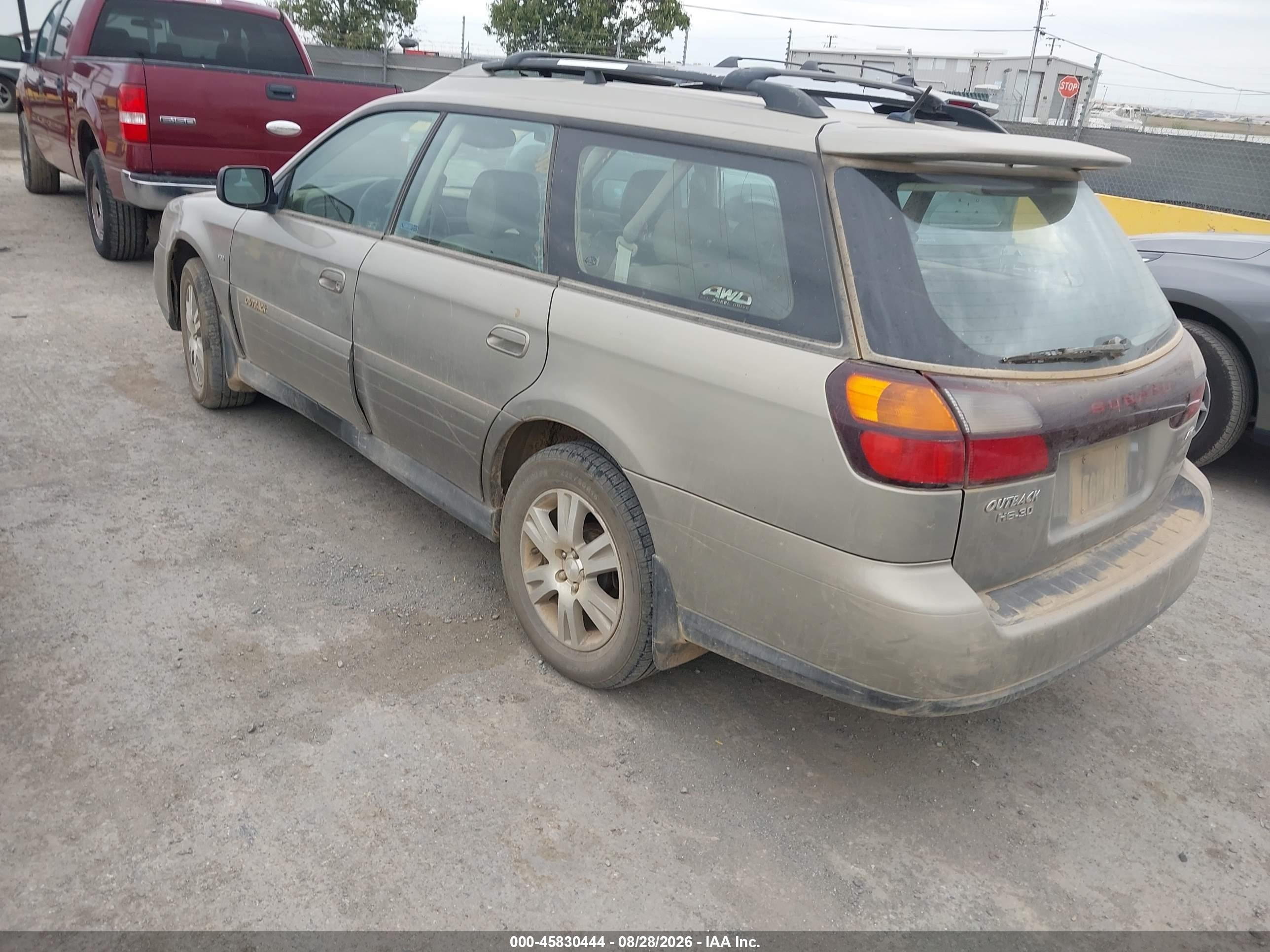 2004 Subaru Outback H6-3.0 Vdc Beige vin: 4S3BH896547619892