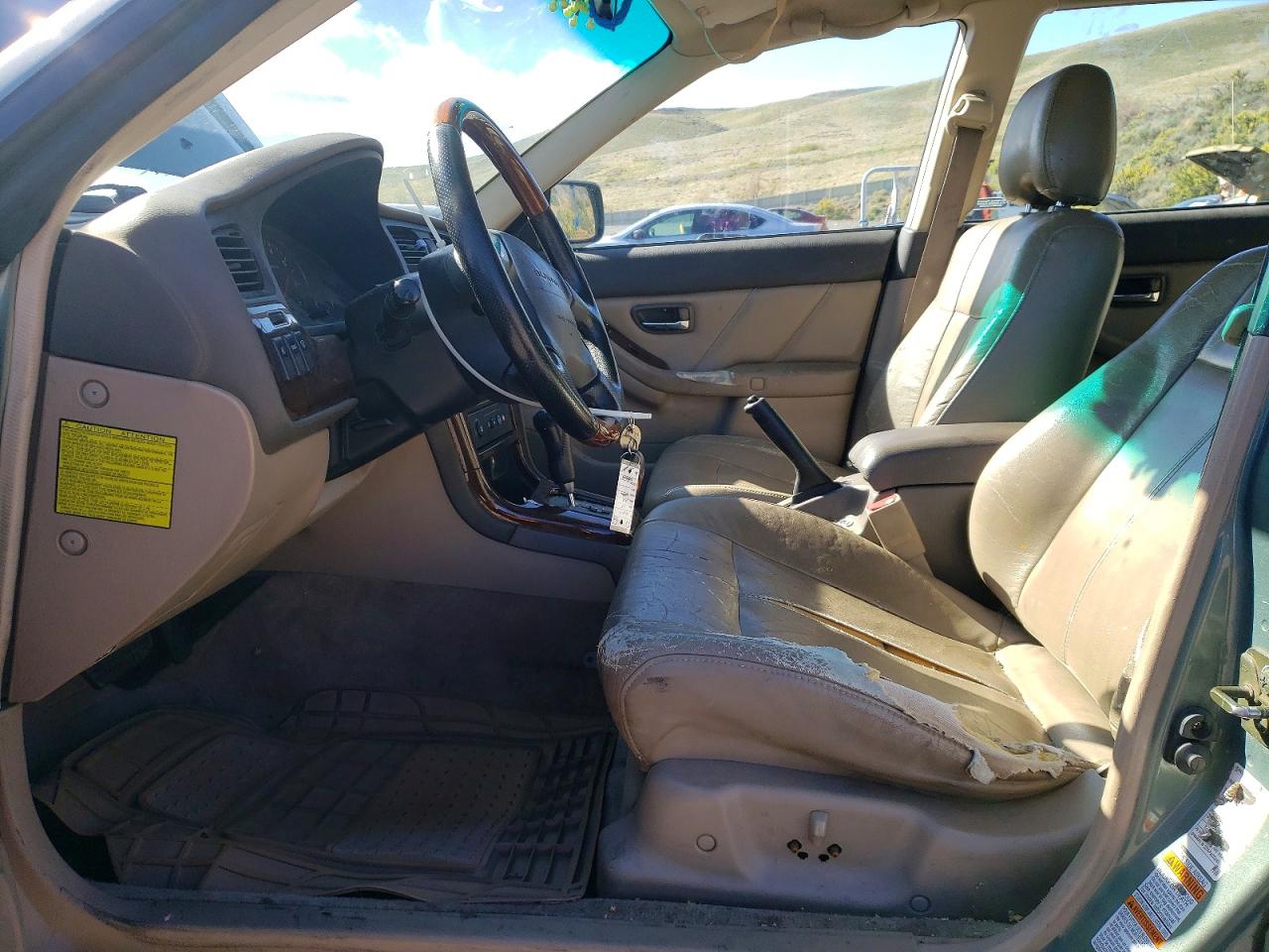 2003 Subaru Legacy Outback H6 3.0 Vdc Green vin: 4S3BH896637657100
