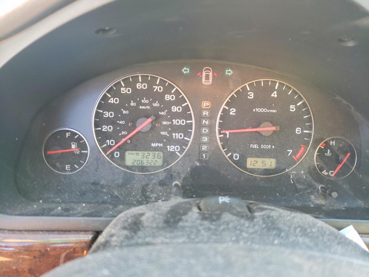 2003 Subaru Legacy Outback H6 3.0 Vdc Green vin: 4S3BH896637657100