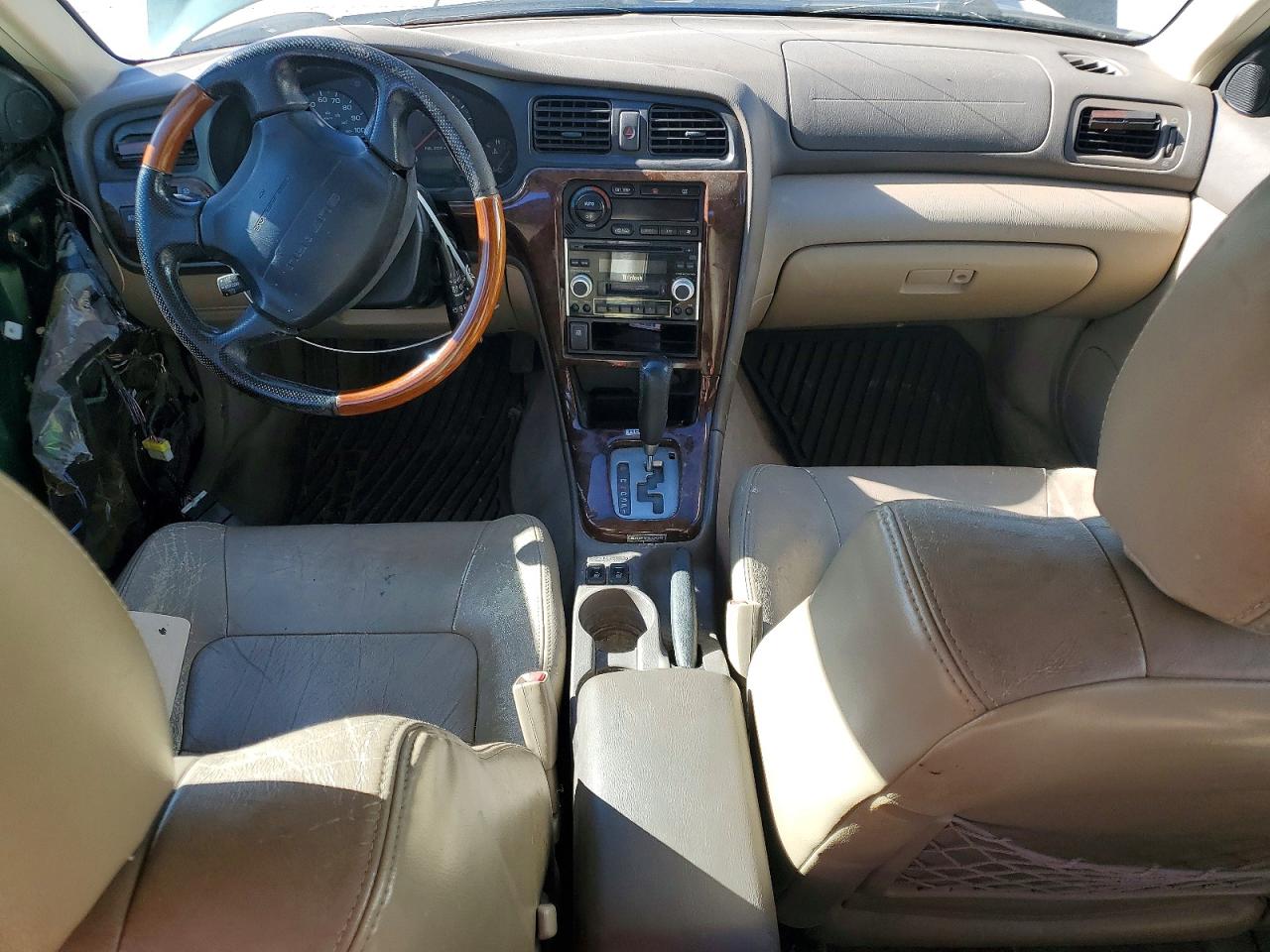 2002 Subaru Legacy Outback H6 3.0 Vdc Green vin: 4S3BH896X27643280