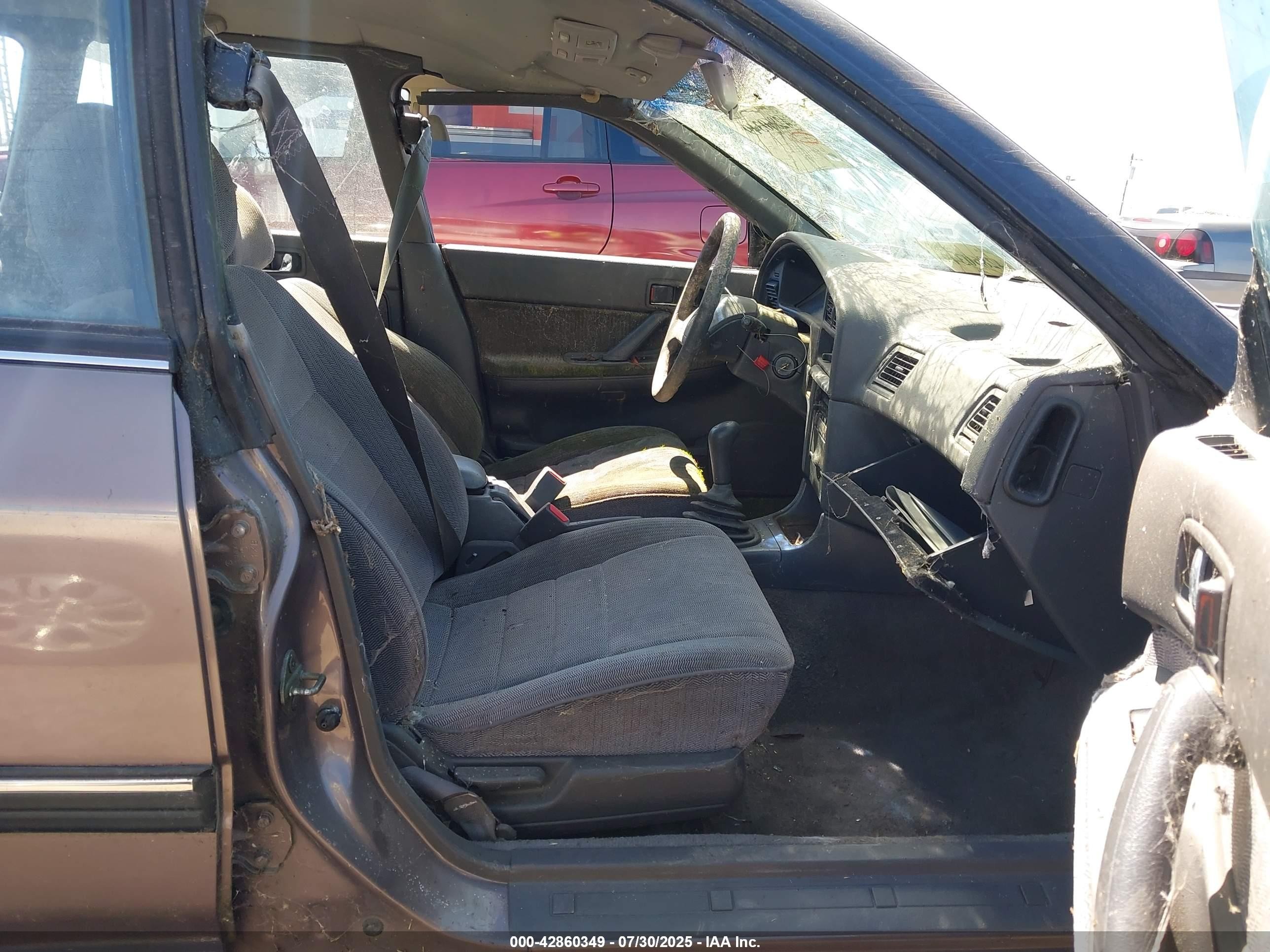 1992 Subaru Legacy L Brown vin: 4S3BJ6320N6914663