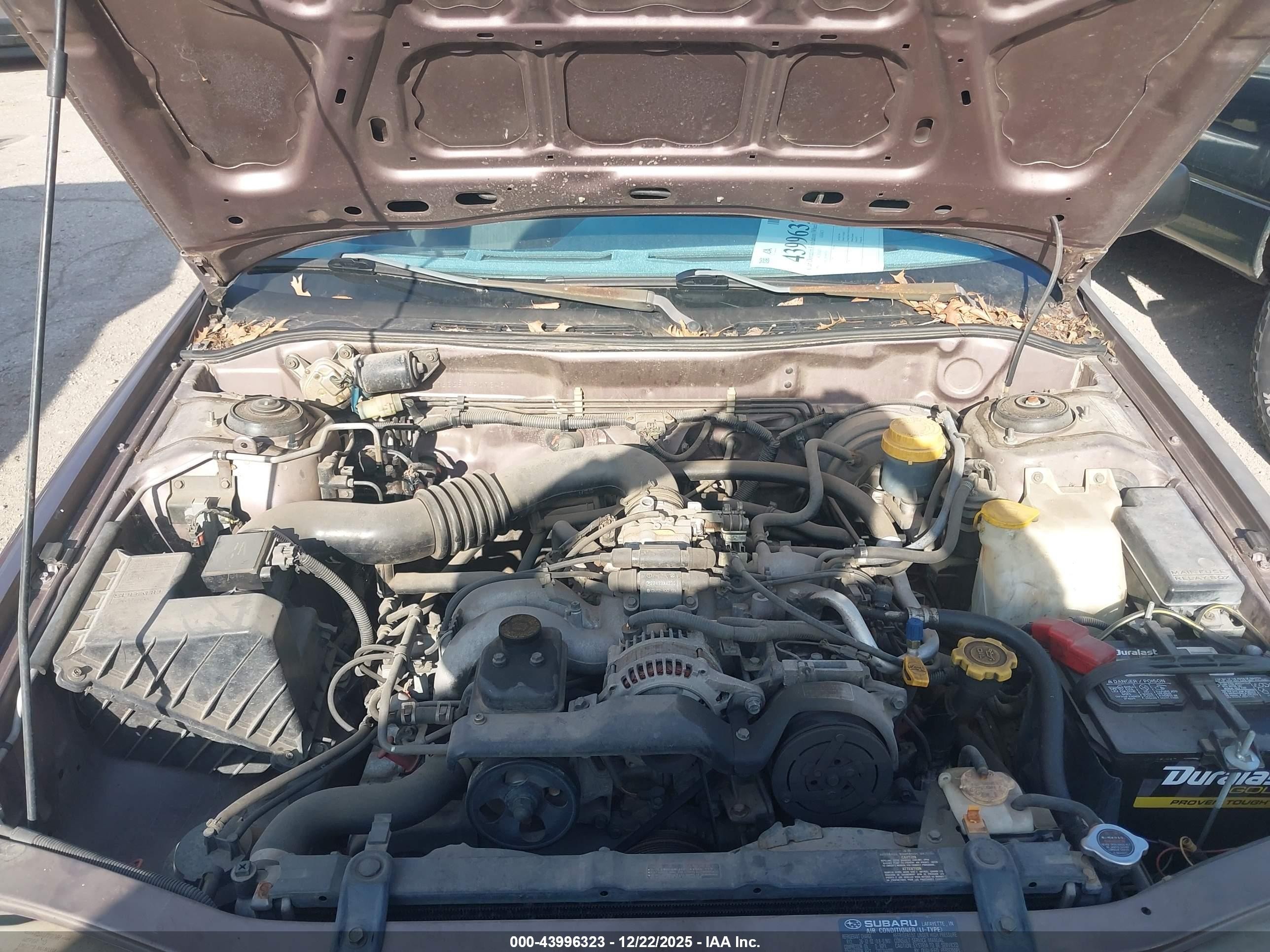 1992 Subaru Legacy L Gold vin: 4S3BJ6328N9907345