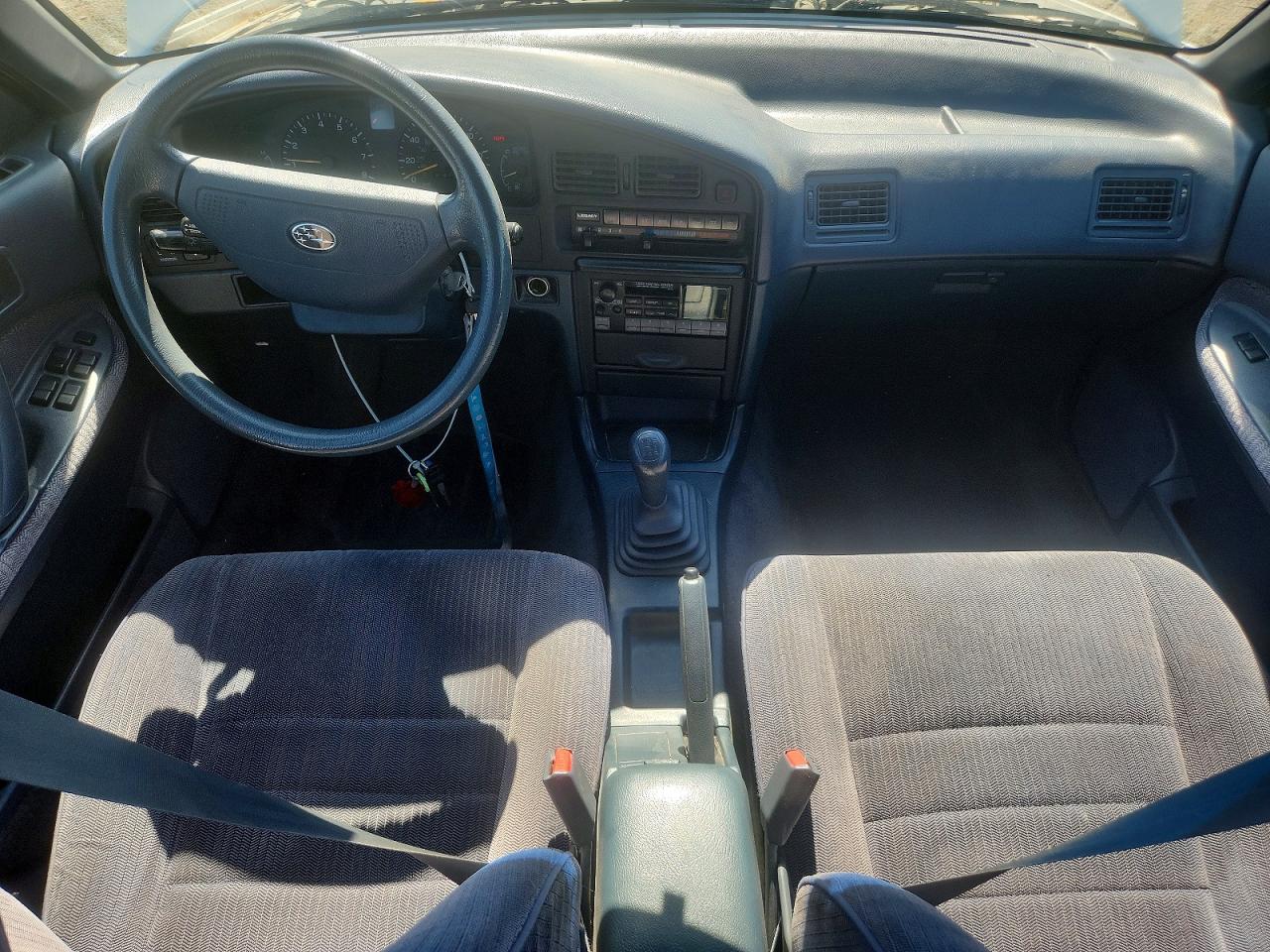 1992 Subaru Legacy L White vin: 4S3BJ632XN6912676