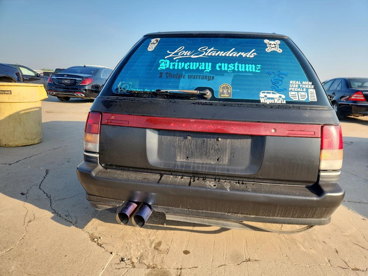 1994 Subaru Legacy L Черный vin: 4S3BJ6330R1945360