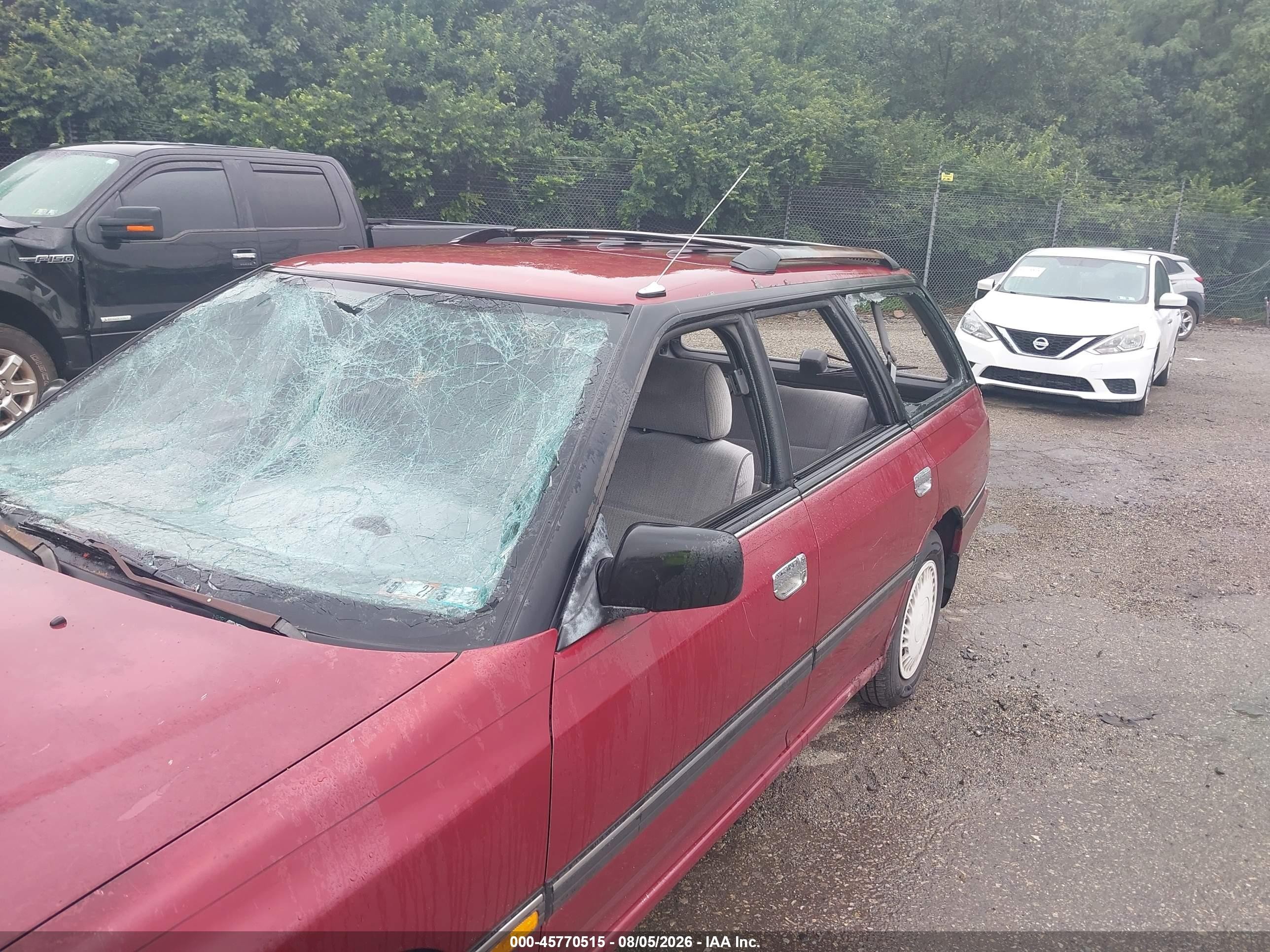1994 Subaru Legacy L/l Alpine Burgundy vin: 4S3BJ6331R7948460