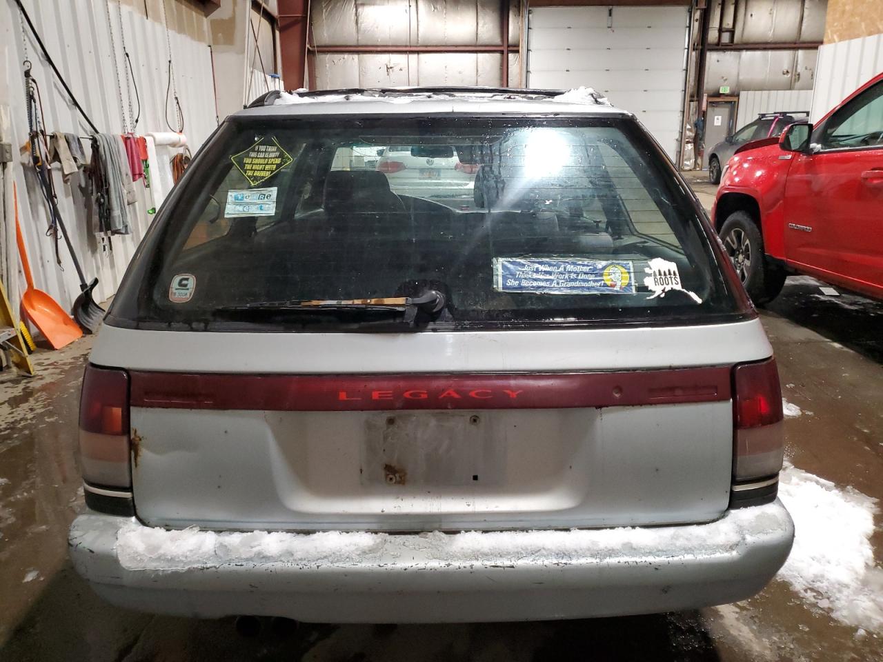1993 Subaru Legacy L Бирюзовый vin: 4S3BJ6338P6954873