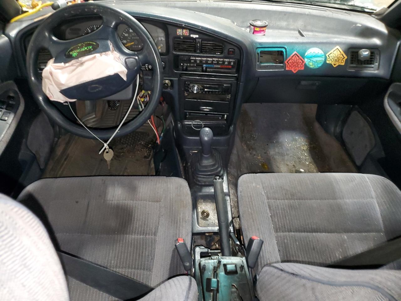 1993 Subaru Legacy L Бирюзовый vin: 4S3BJ6338P6954873