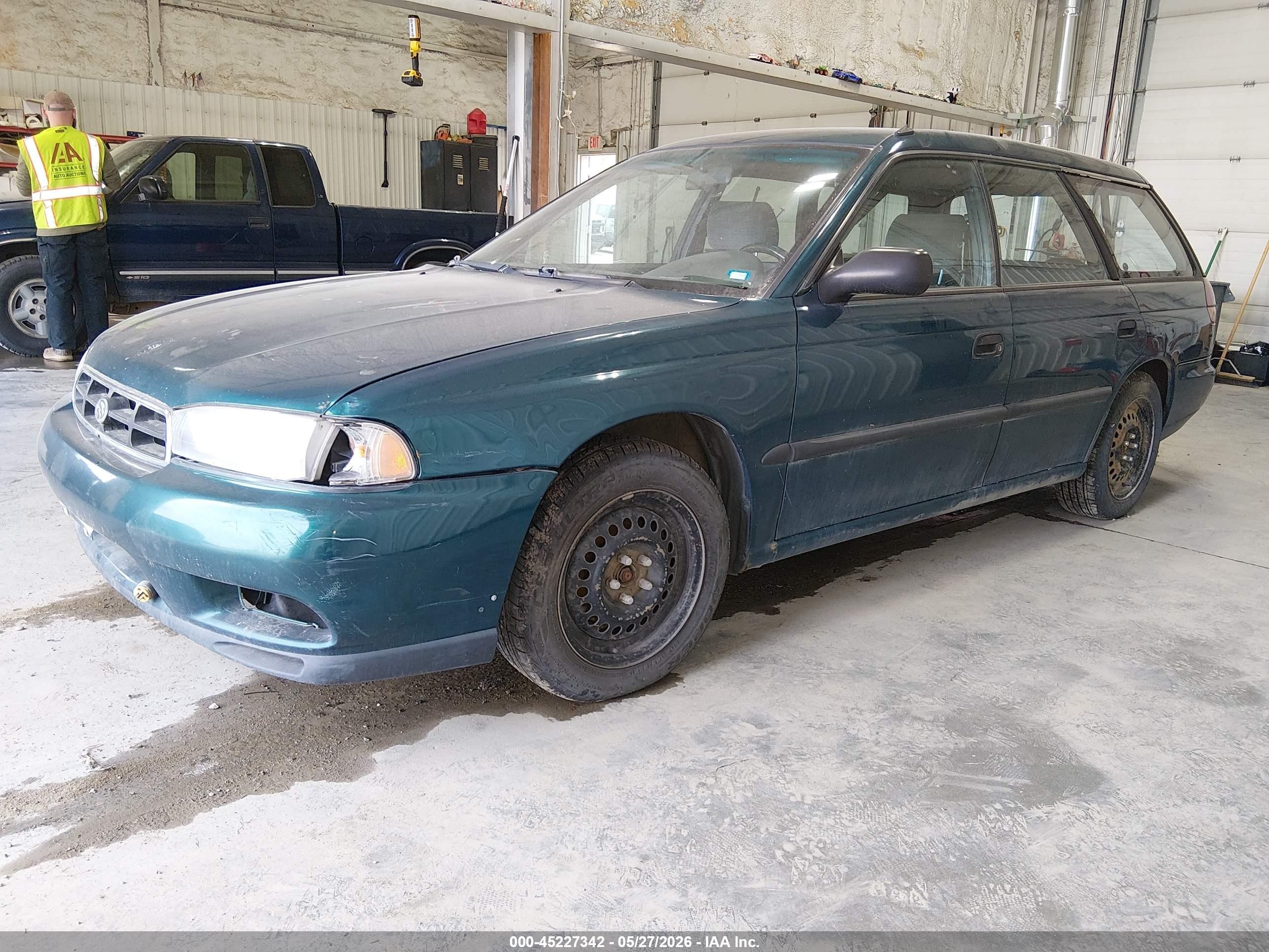 1998 Subaru Legacy Brighton Green vin: 4S3BK4253W7305494