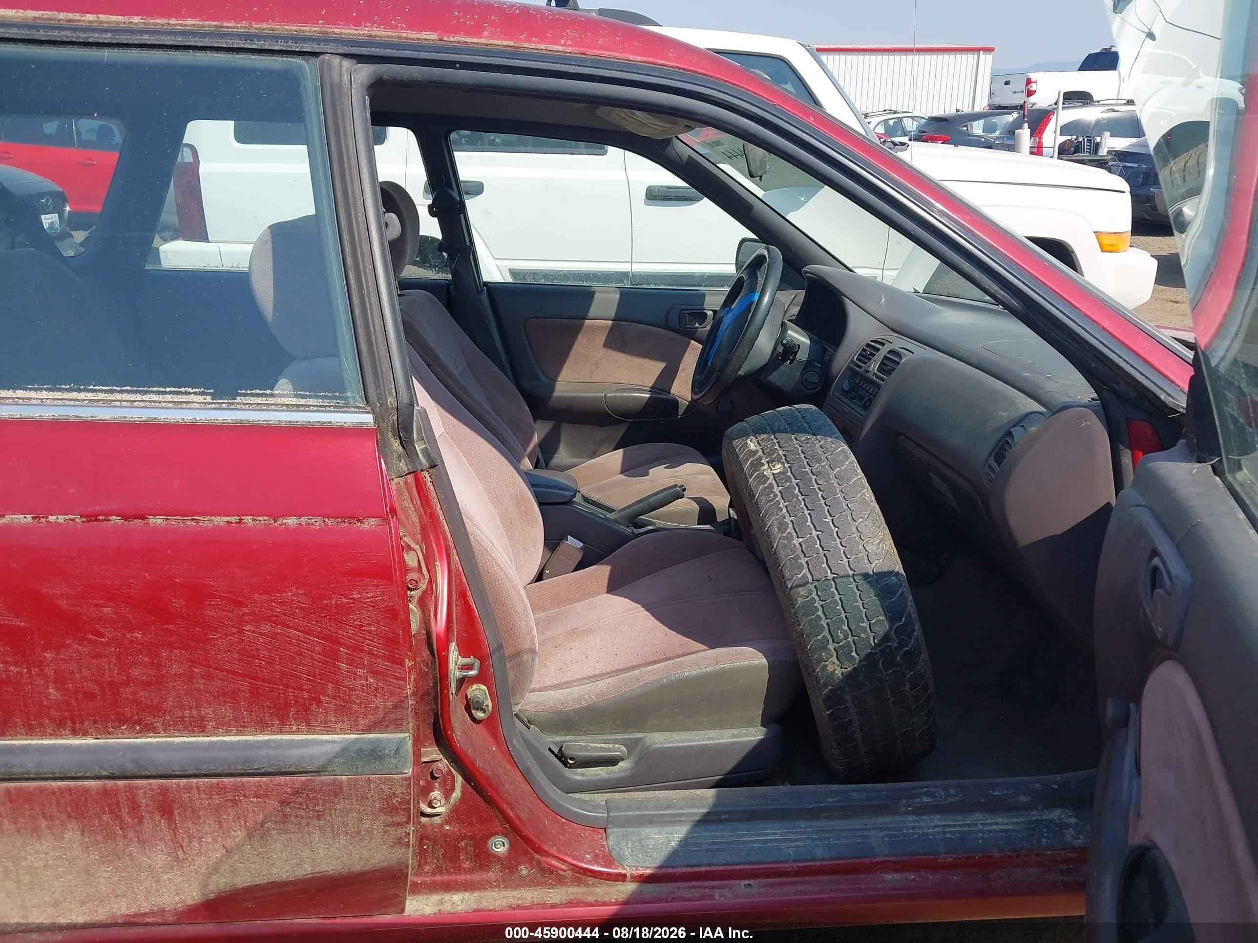 1996 Subaru Legacy Brighton Red vin: 4S3BK4258T6312409