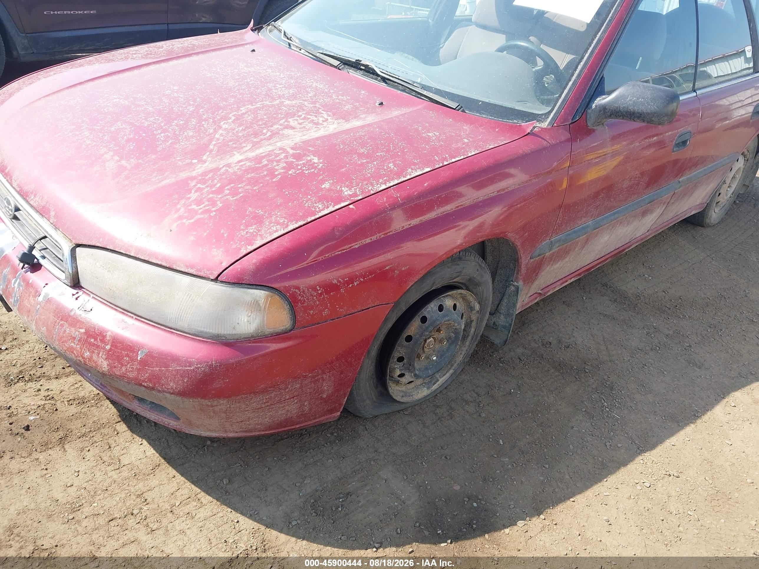 1996 Subaru Legacy Brighton Red vin: 4S3BK4258T6312409