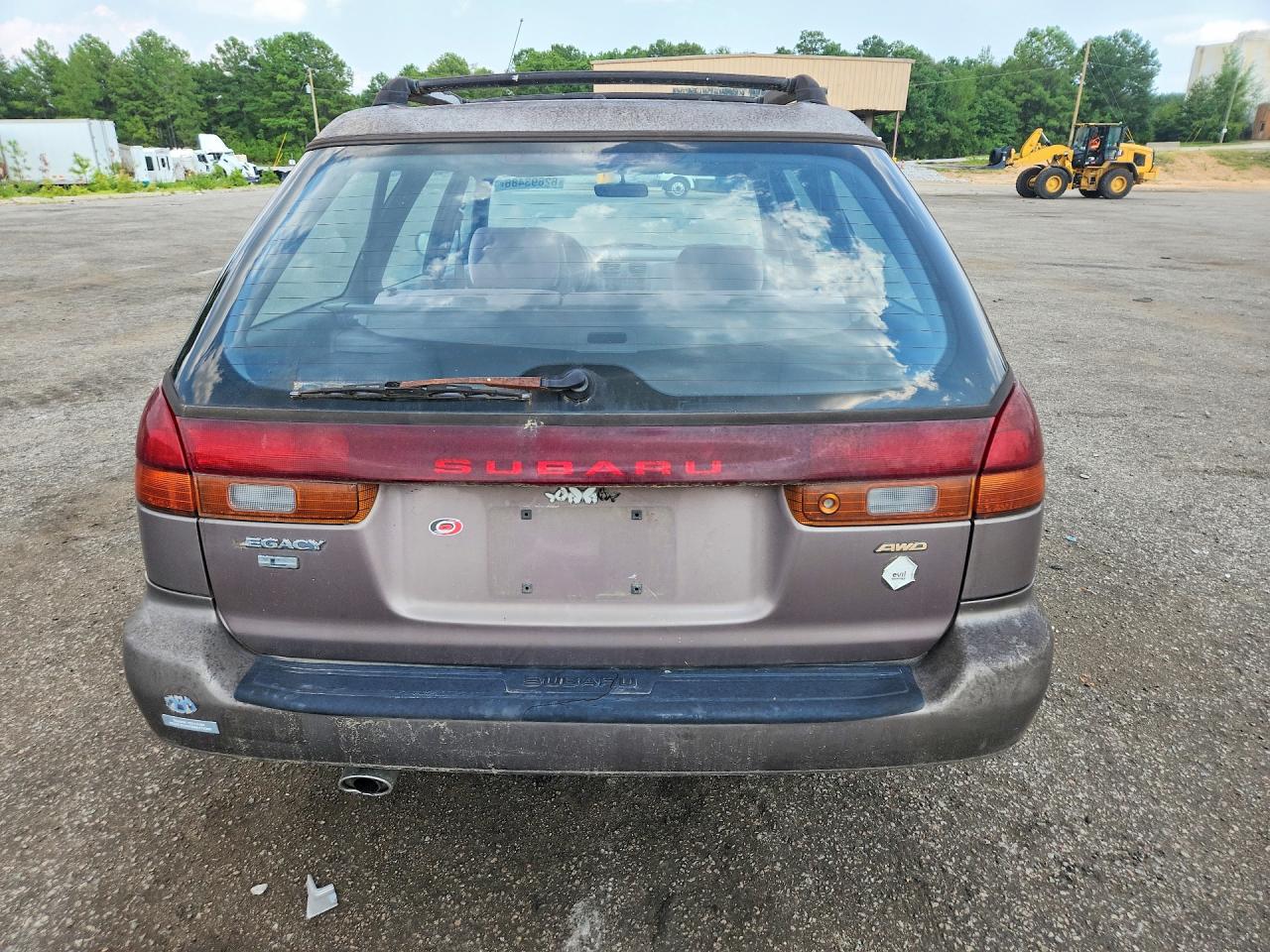 1996 Subaru Legacy L Gray vin: 4S3BK4350T7308959