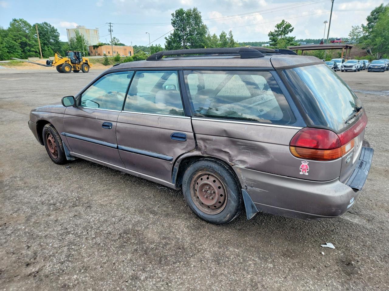 1996 Subaru Legacy L Gray vin: 4S3BK4350T7308959