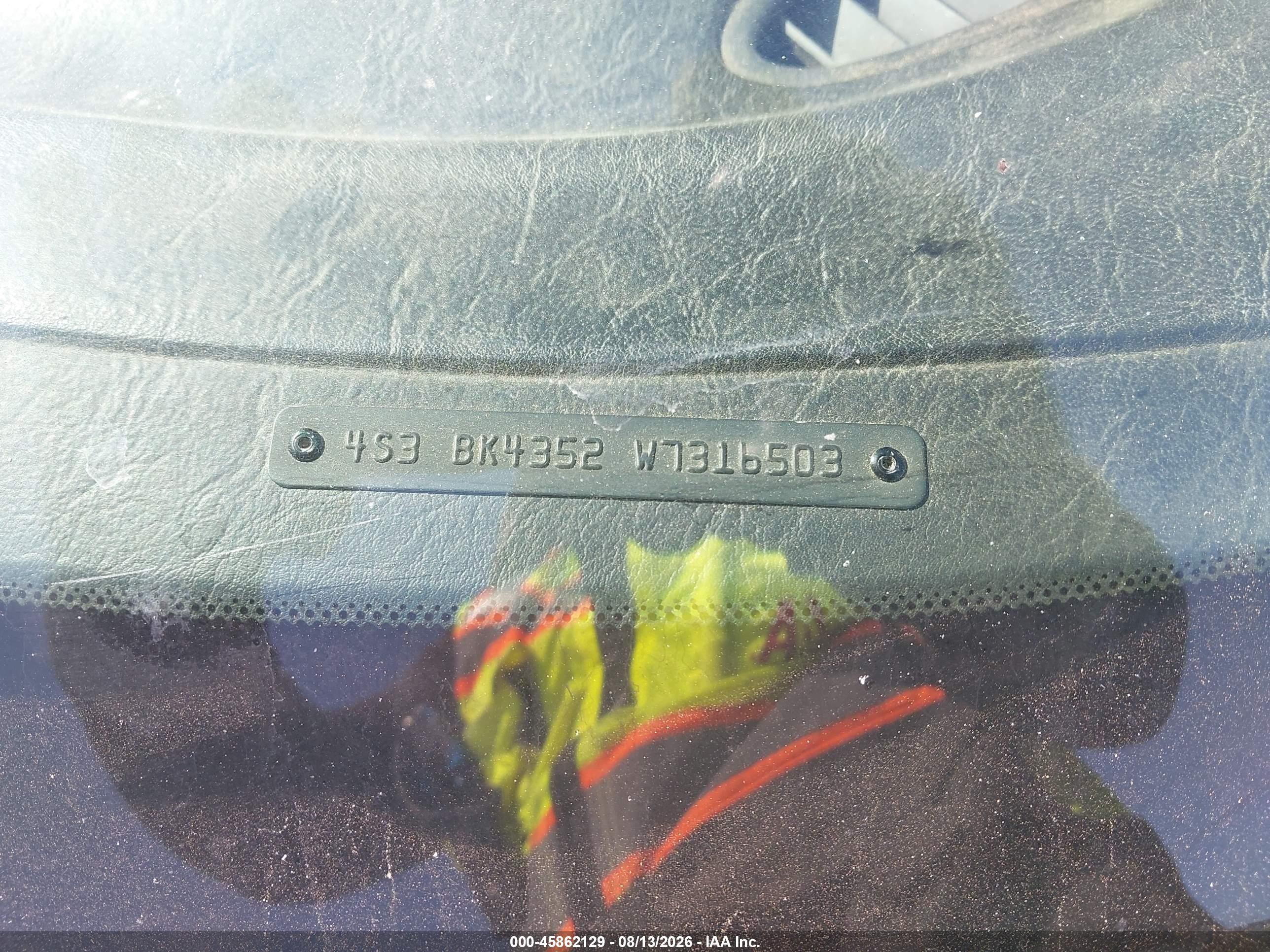 1998 Subaru Legacy L/right Hand Postal Drive Gray vin: 4S3BK4352W7316503