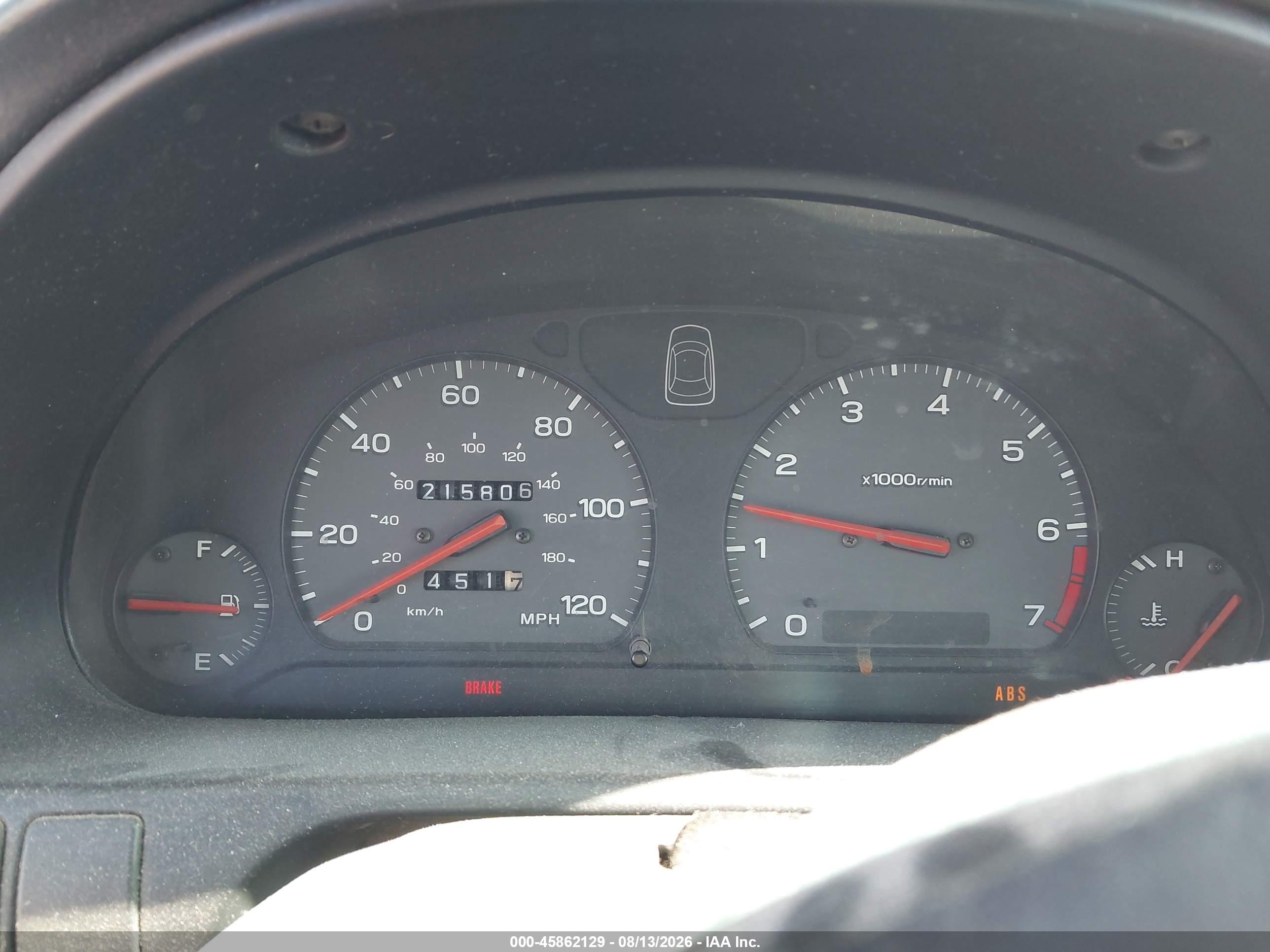 1998 Subaru Legacy L/right Hand Postal Drive Gray vin: 4S3BK4352W7316503