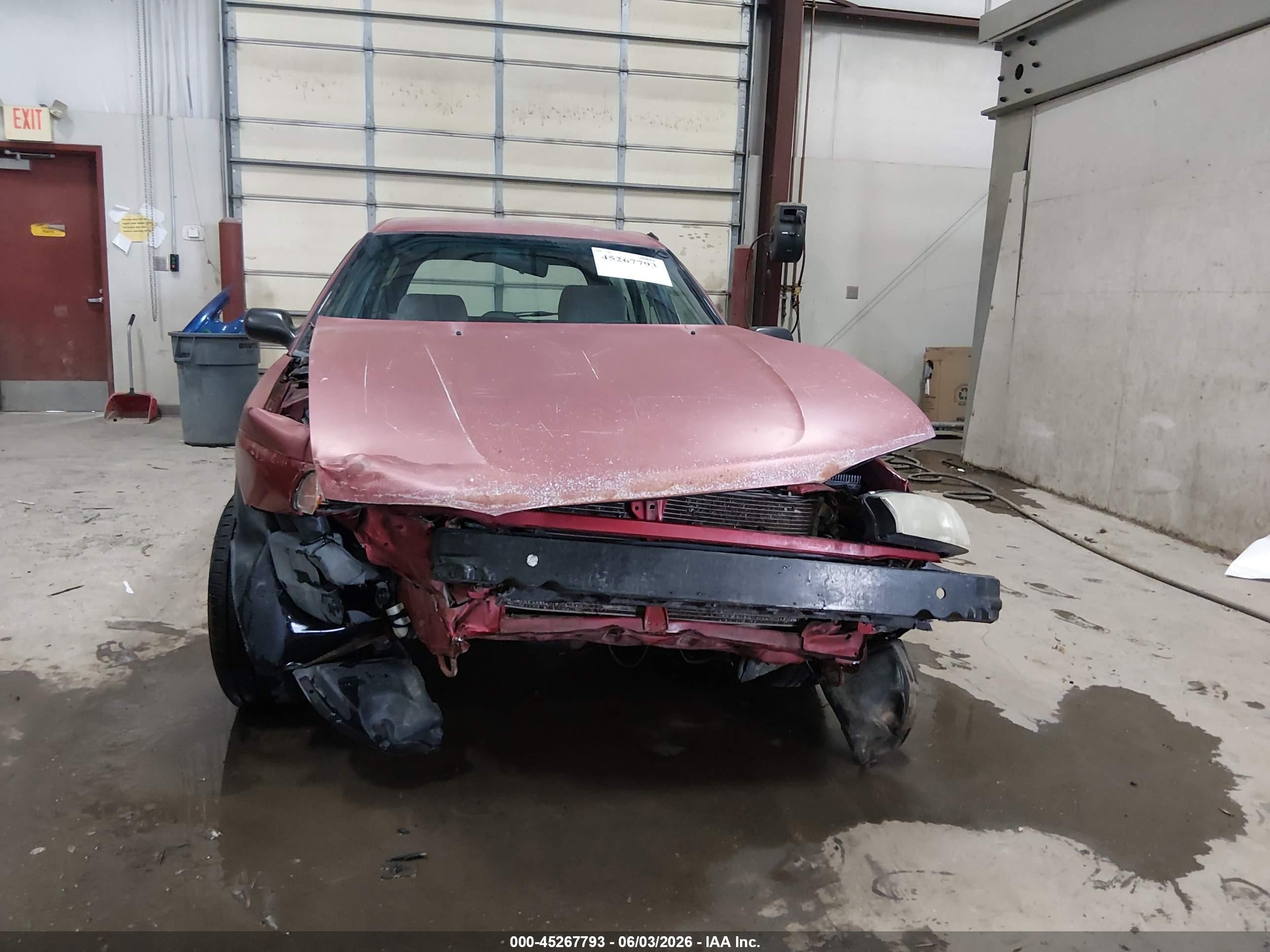 1996 Subaru Legacy L Red vin: 4S3BK4353T7304081