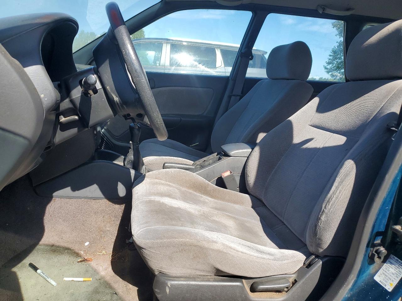 1997 Subaru Legacy L Green vin: 4S3BK4353V6305482