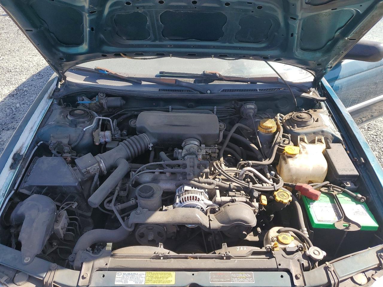 1997 Subaru Legacy L Green vin: 4S3BK4353V6305482