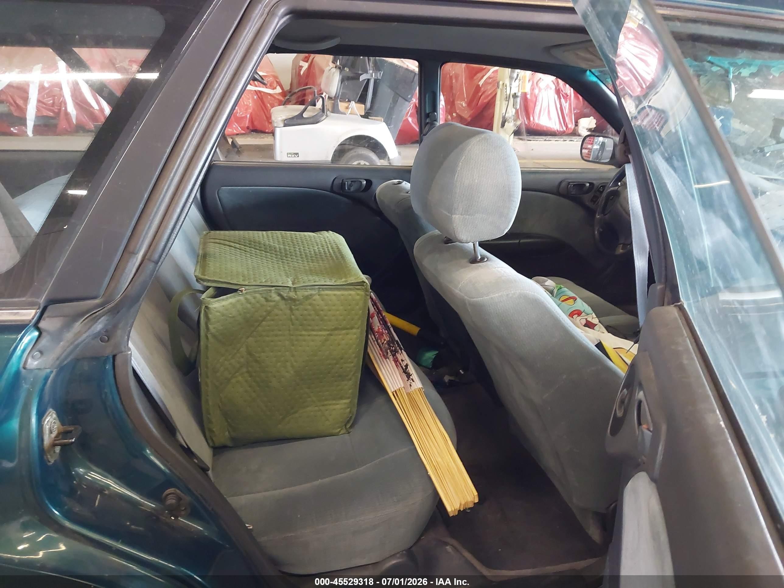 1996 Subaru Legacy L Green vin: 4S3BK4355T7311114