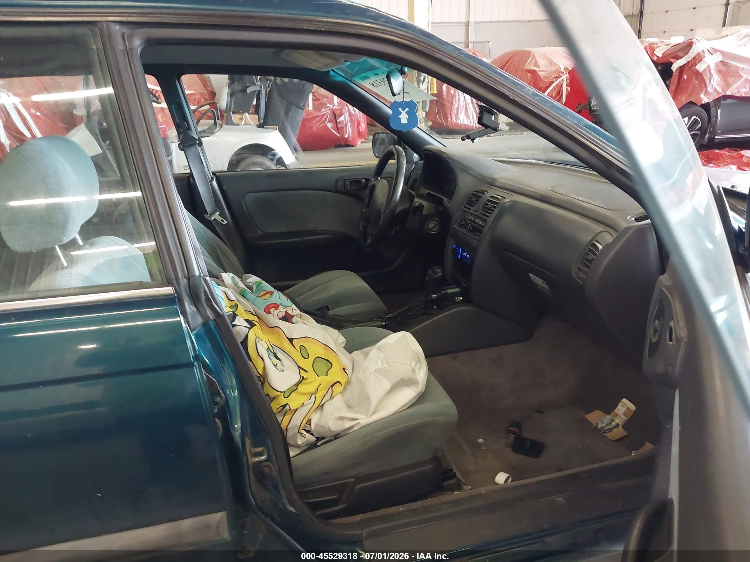 1996 Subaru Legacy L Green vin: 4S3BK4355T7311114