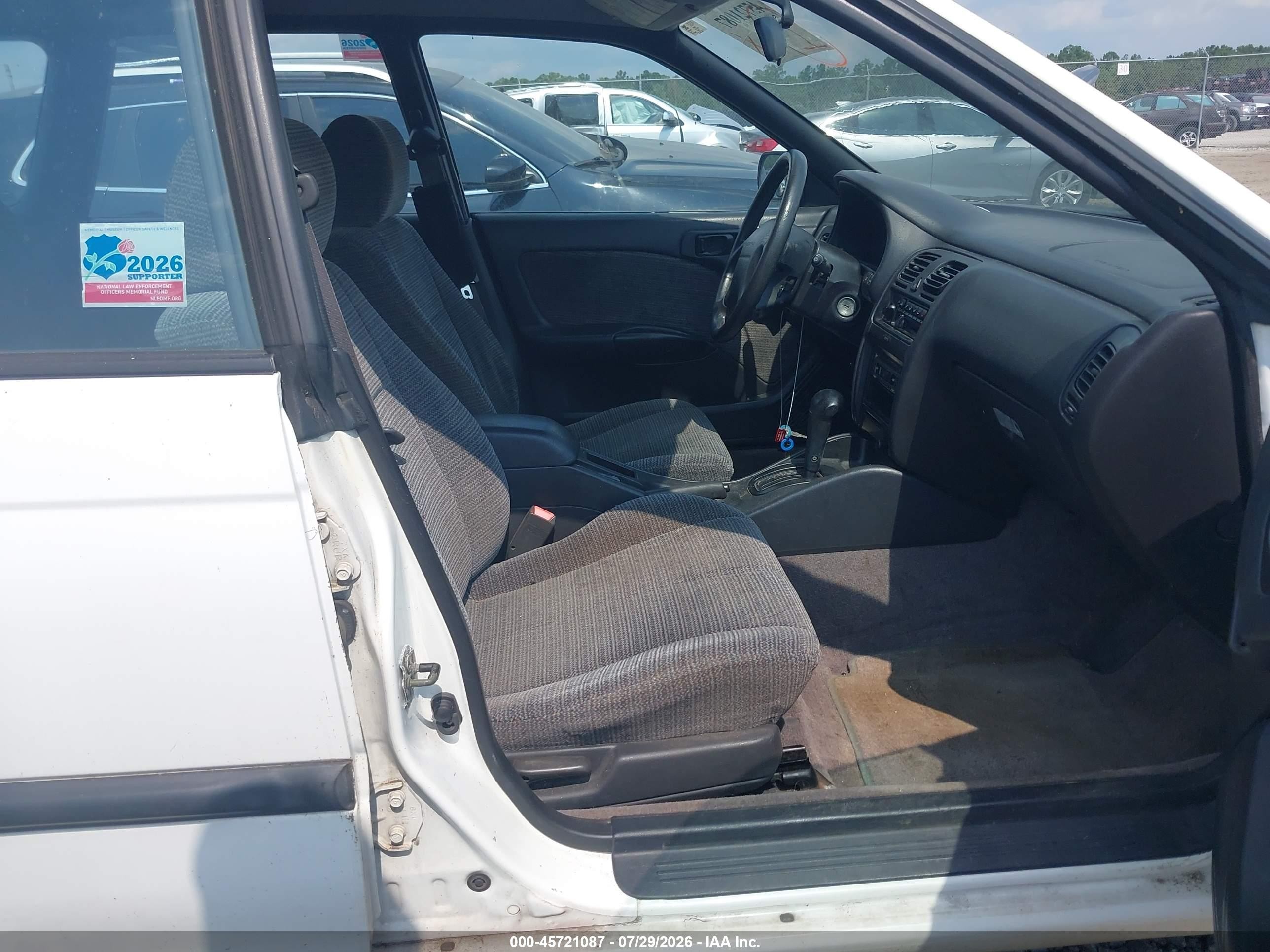 1998 Subaru Legacy L/right Hand Postal Drive White vin: 4S3BK4355W7311540