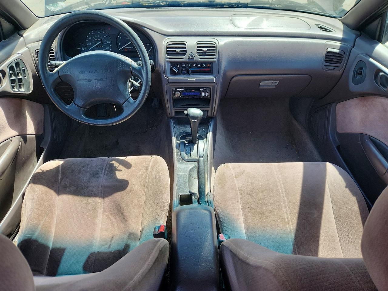 1996 Subaru Legacy L Brown vin: 4S3BK4356T7319643