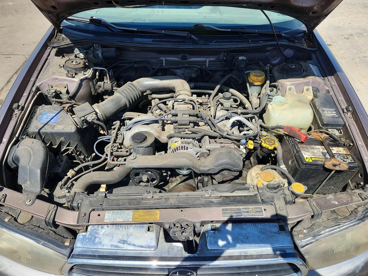 1996 Subaru Legacy L Brown vin: 4S3BK4356T7319643