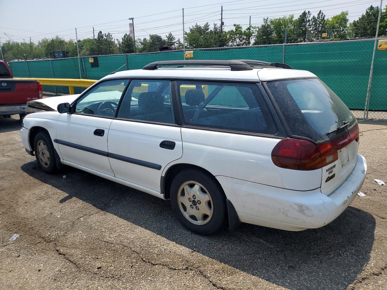 1998 Subaru Legacy L Белый vin: 4S3BK4356W7315645