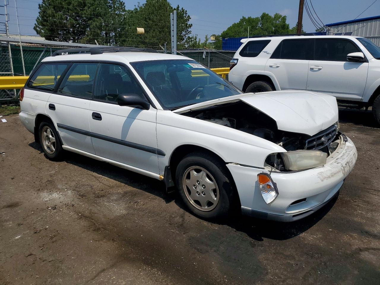 1998 Subaru Legacy L Белый vin: 4S3BK4356W7315645