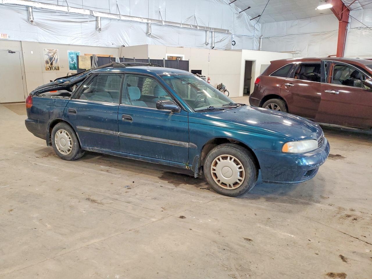 1996 Subaru Legacy L Зеленый vin: 4S3BK435XT6304942