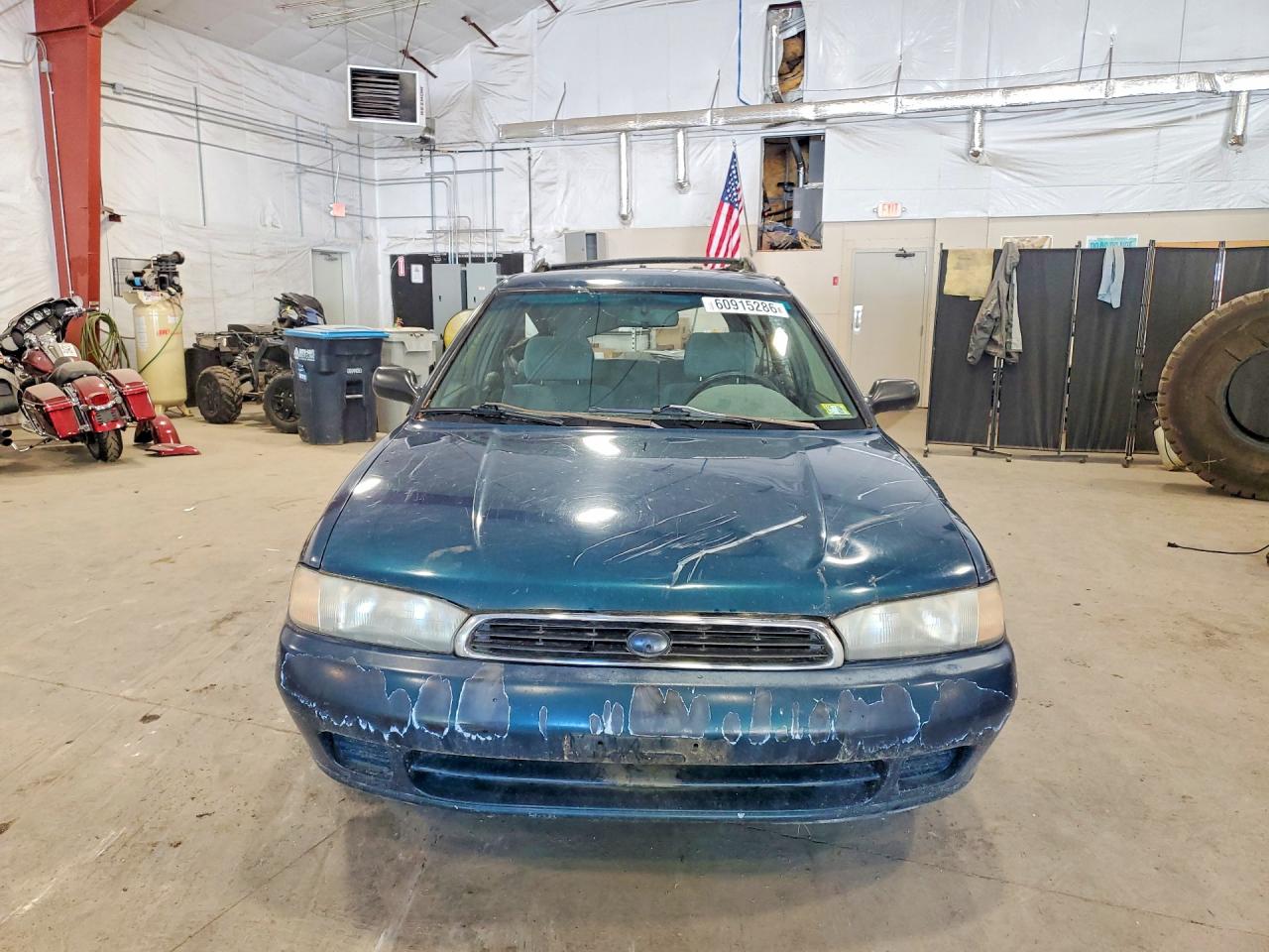 1996 Subaru Legacy L Зеленый vin: 4S3BK435XT6304942